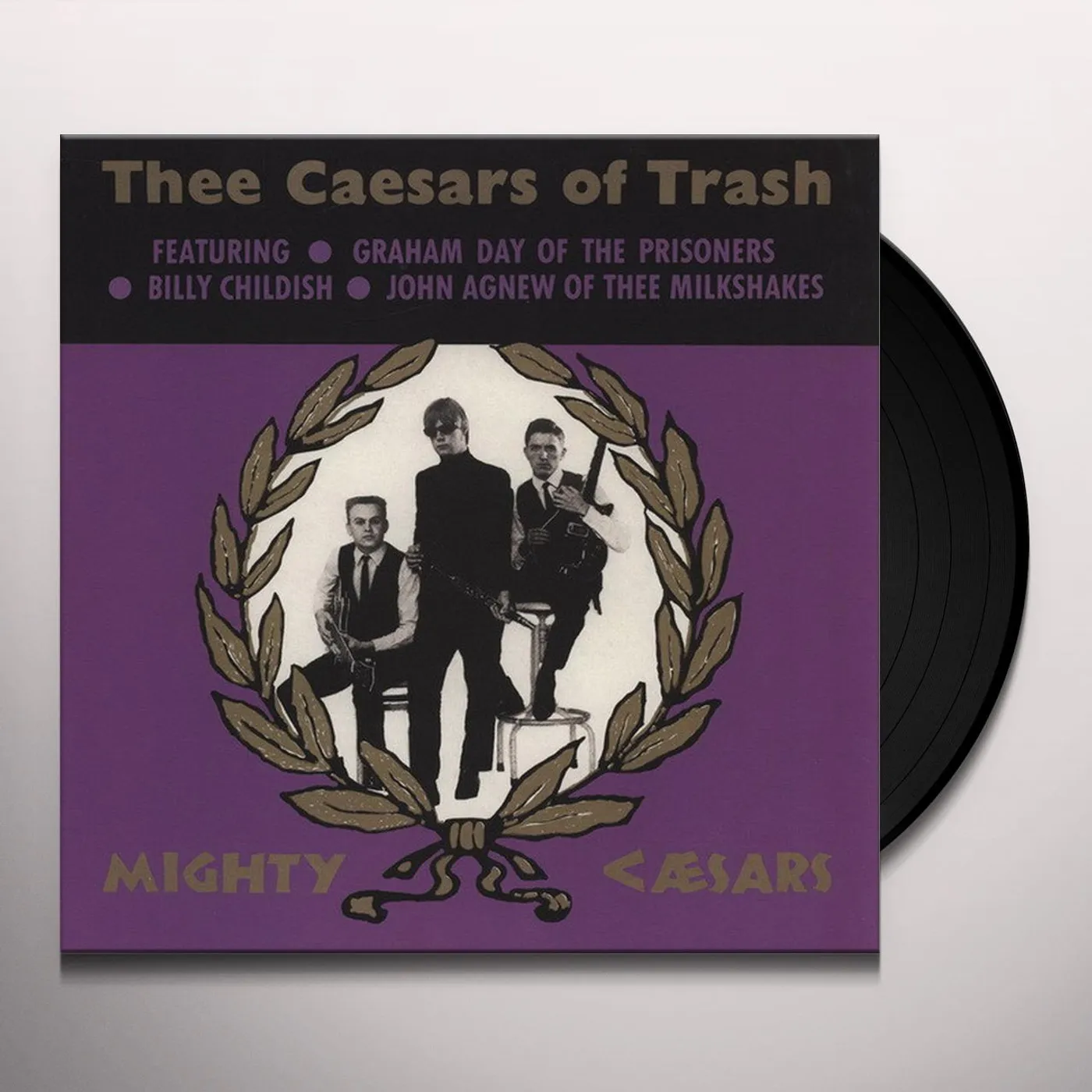 Thee Mighty Caesars Thee Caesars of Trash Vinyl Record