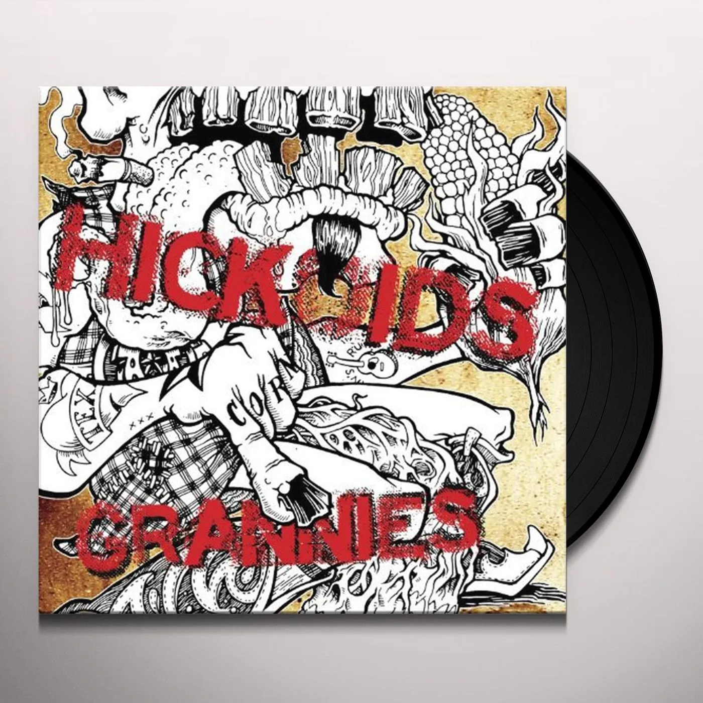 Hickoids 300 YEARS OF PUNK ROCK Vinyl Record