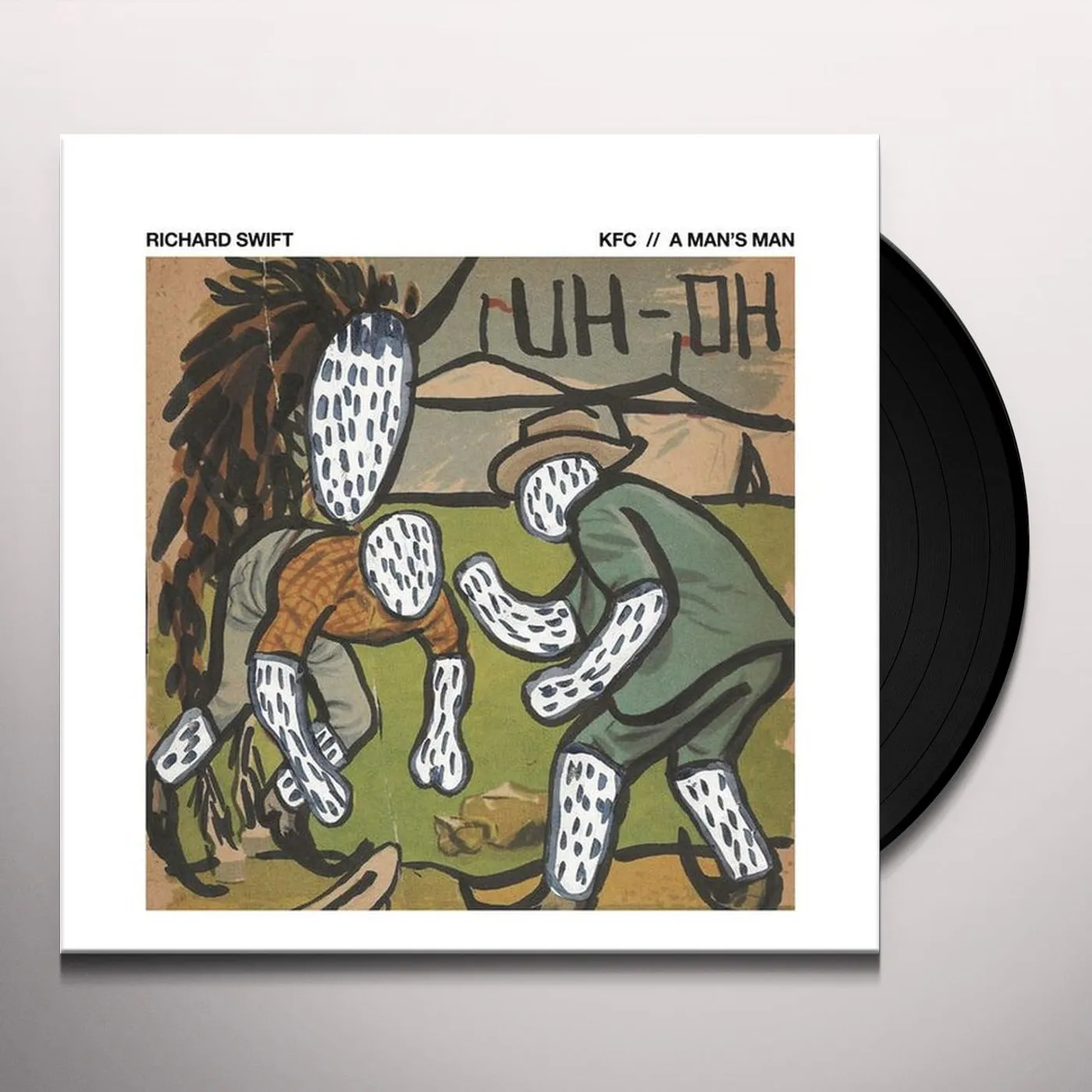 Richard Swift KFC / A MAN'S MAN Vinyl Record