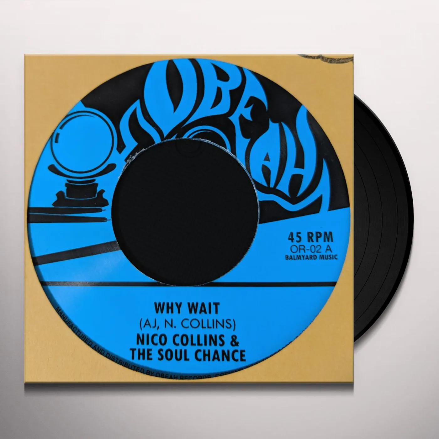 The Soul Chance WHY WAIT / WAITING IN THE PARK Vinyl Record