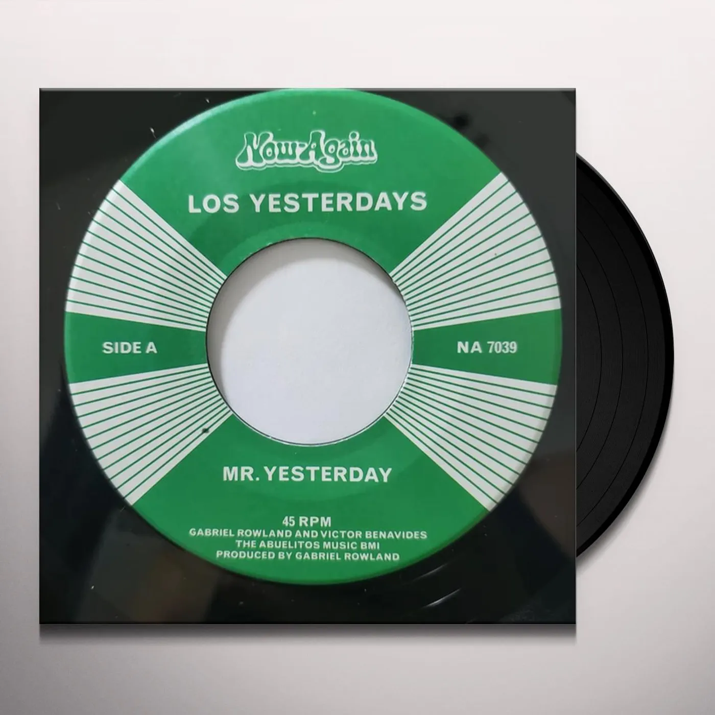 Los Yesterdays MR YESTERDAY / SO INSINCERE Vinyl Record