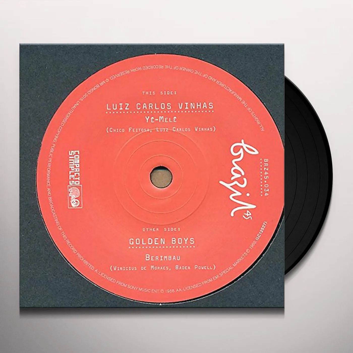 Luiz Carlos Vinhas YE-MELE / BERIMBAU Vinyl Record
