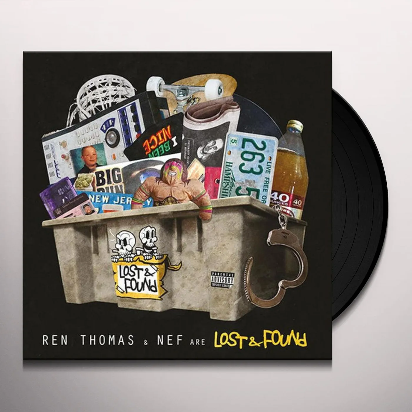 Ren Thomas & Nef LOST & FOUND Vinyl Record