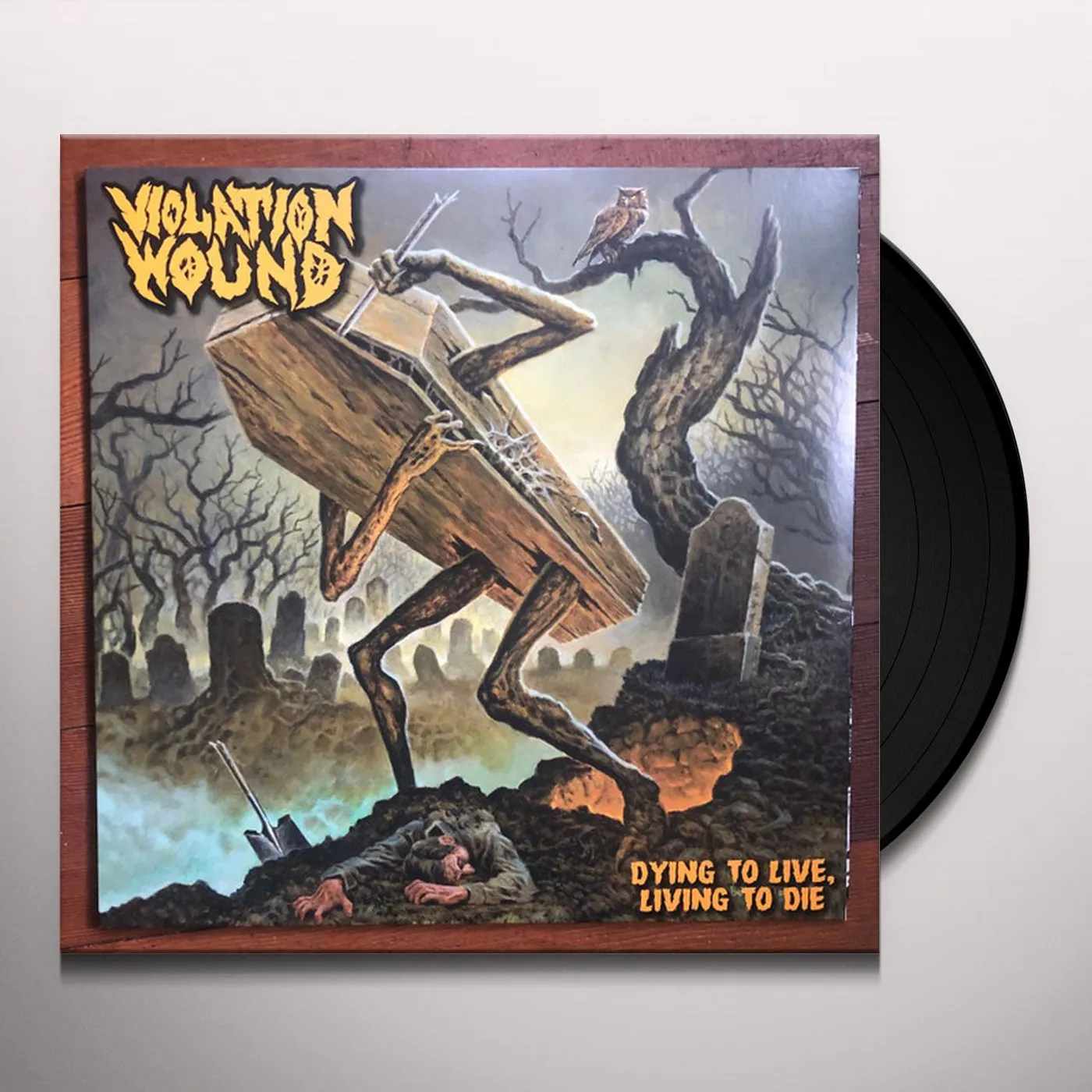 Violation Wound Dying to Live, Living to Die Vinyl Record
