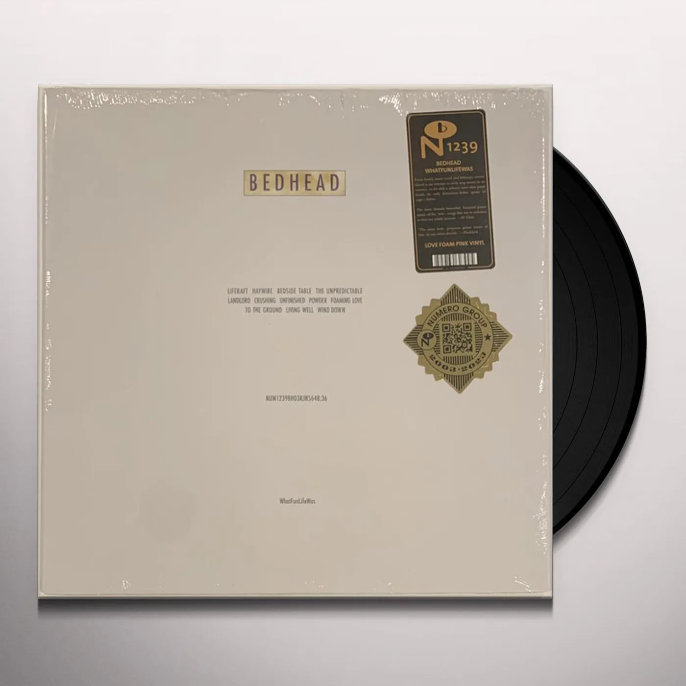 Bedhead WHATFUNLIFEWAS - PINK Vinyl Record