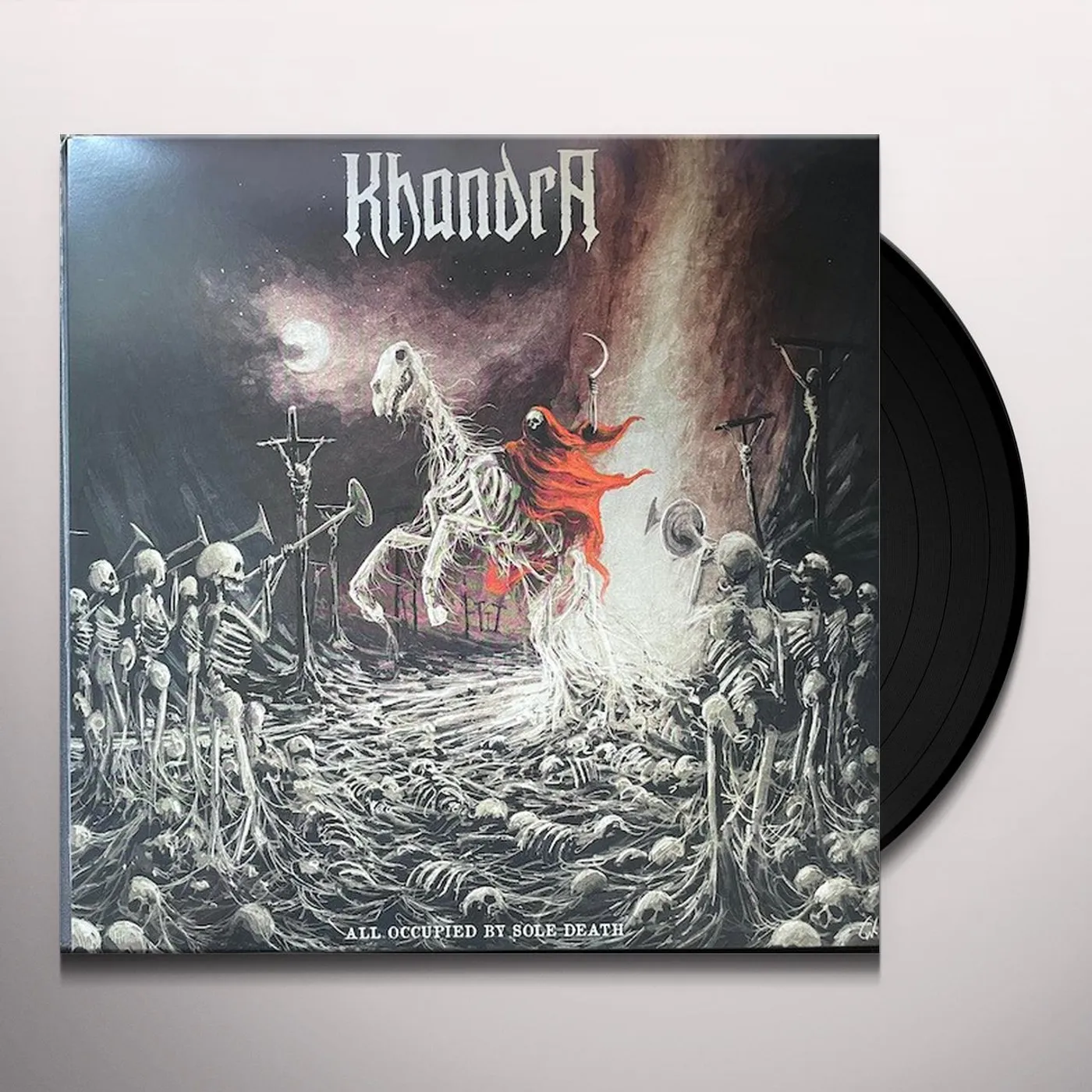 Khandra All Occupied by Sole Death Vinyl Record