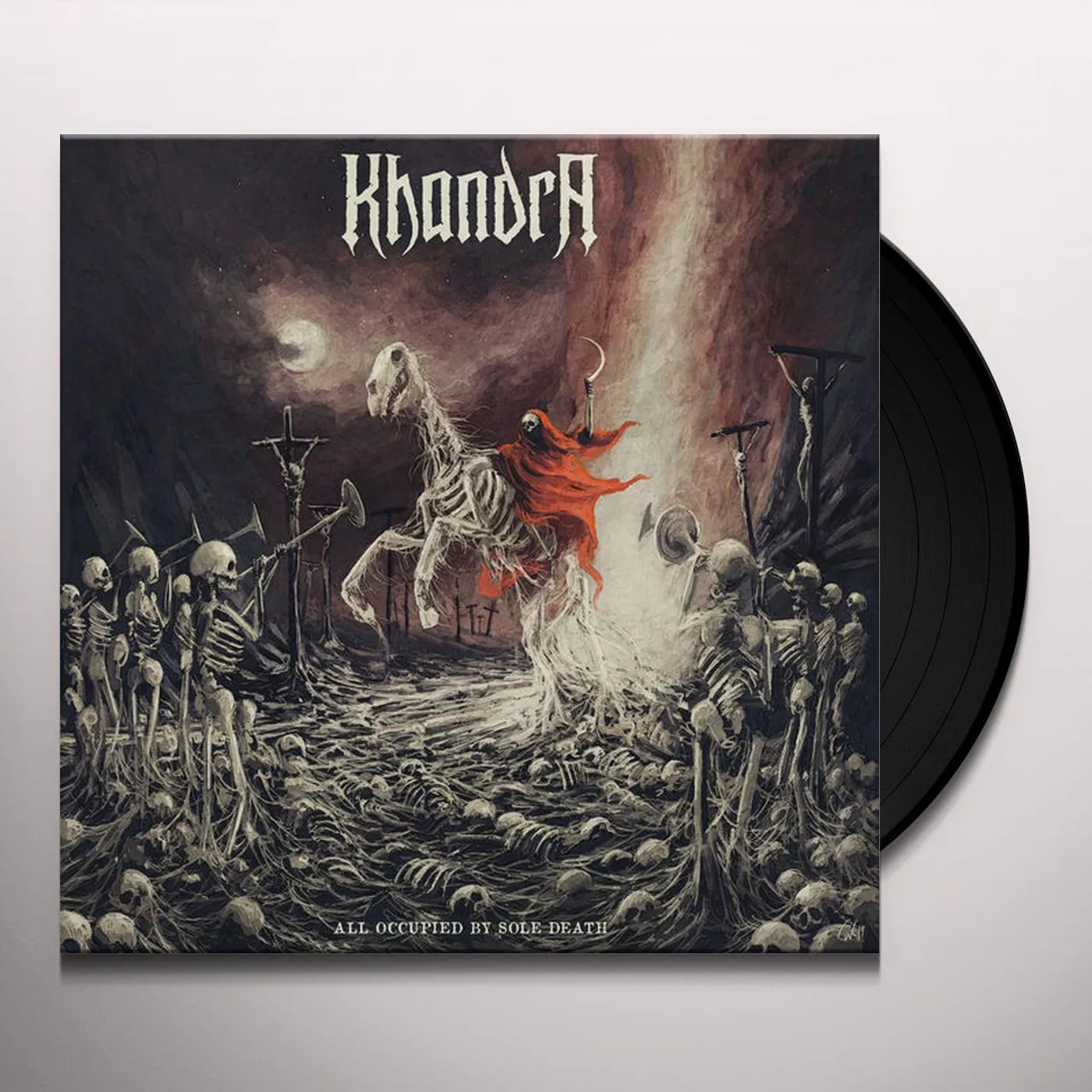 Khandra All Occupied by Sole Death Vinyl Record