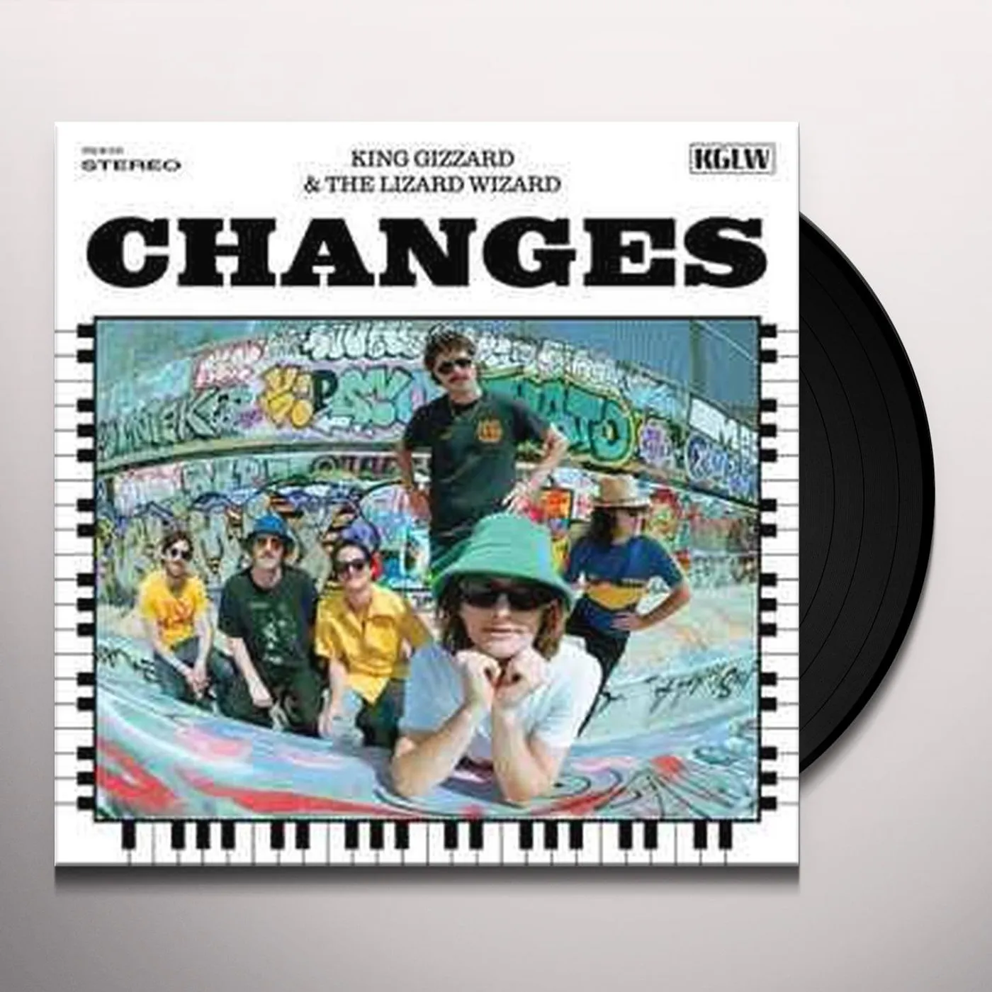 King Gizzard & The Lizard Wizard CHANGES (RECYCLED BLACK WAX VINYL) Vinyl Record