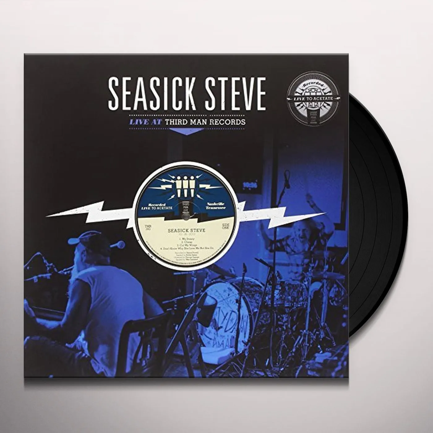 Seasick Steve LIVE AT THIRD MAN RECORDS 10-26-2012 Vinyl Record