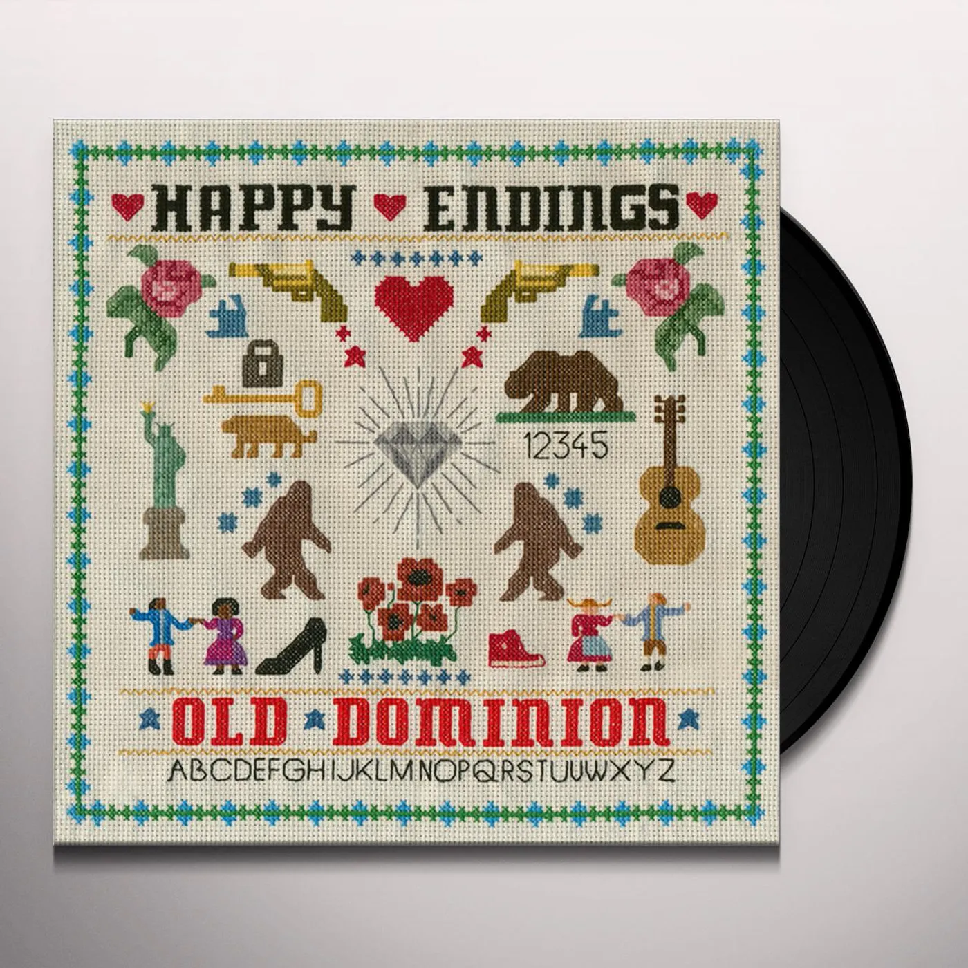 Old Dominion HAPPY ENDINGS (140G) Vinyl Record
