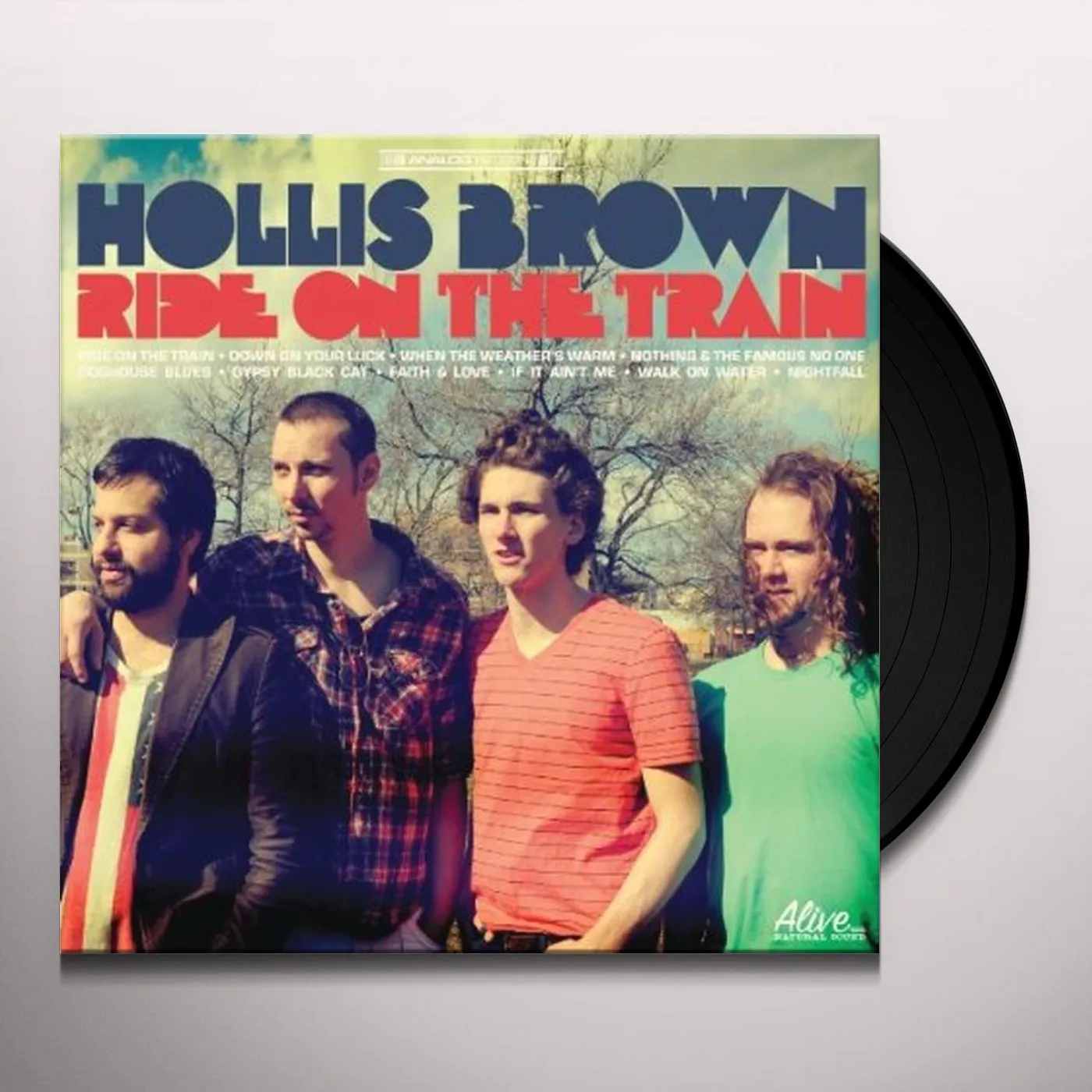 Hollis Brown Ride On the Train Vinyl Record
