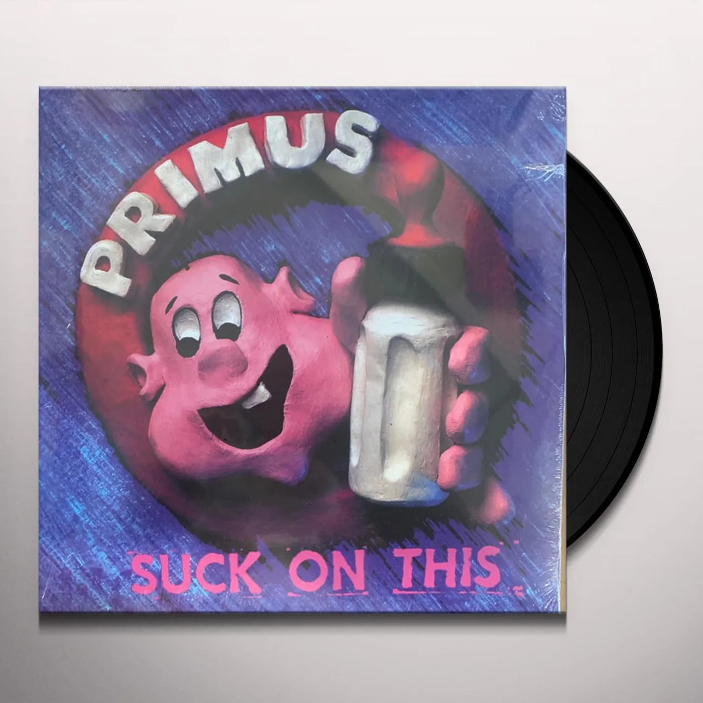 Primus SUCK ON THIS (COBALT BLUE VINYL/REMASTERED/REISSUE) Vinyl Record