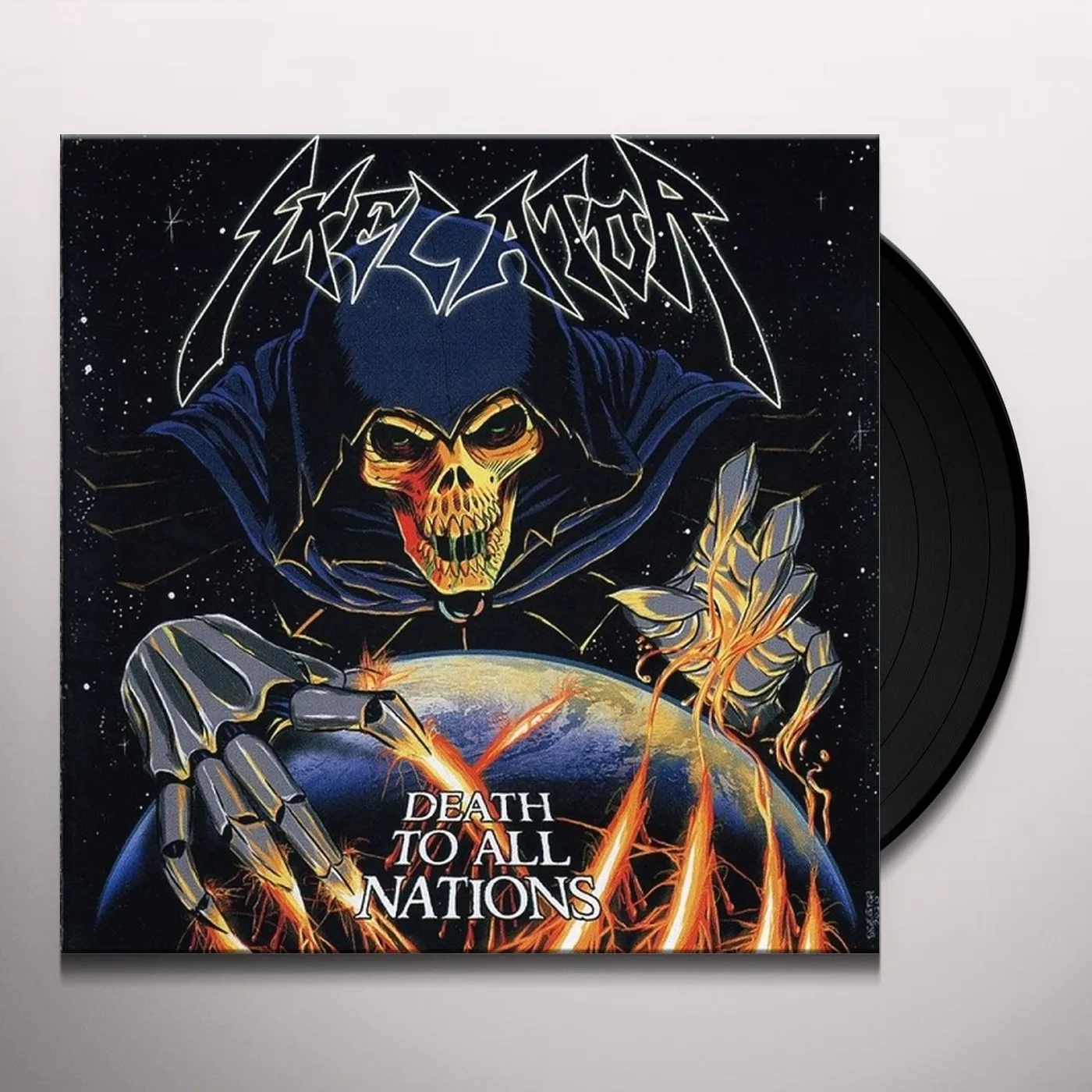 Skelator DEATH TO ALL NATIONS Vinyl Record