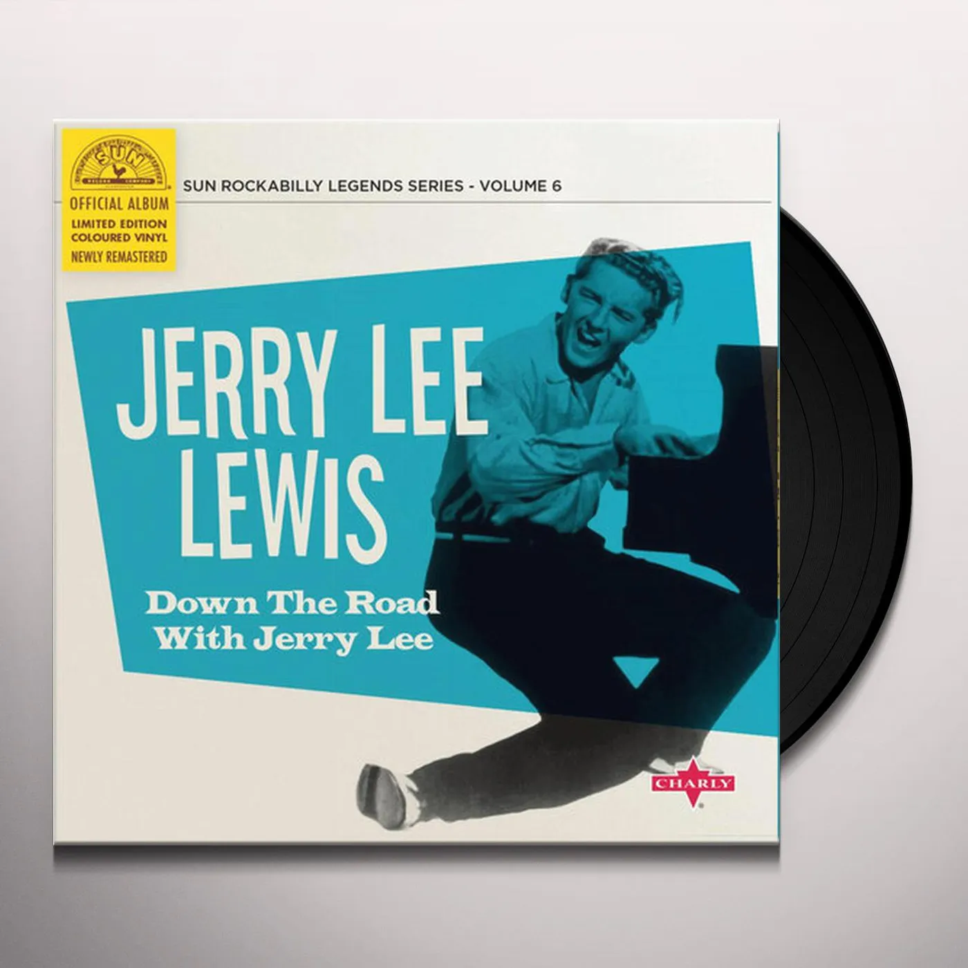 Jerry Lee Lewis DOWN THE ROAD WITH JERRY LEE Vinyl Record