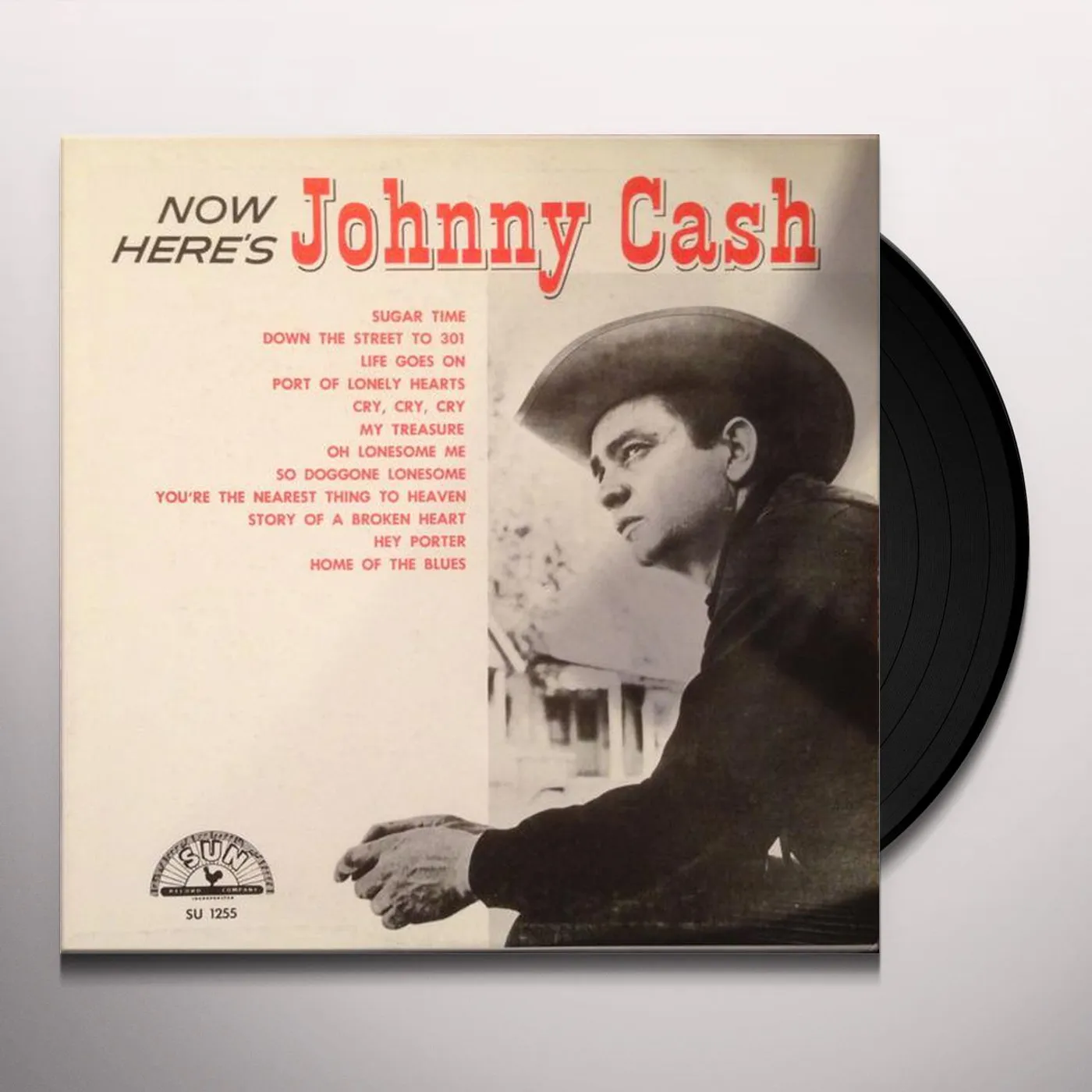 Now Here's Johnny Cash Vinyl Record