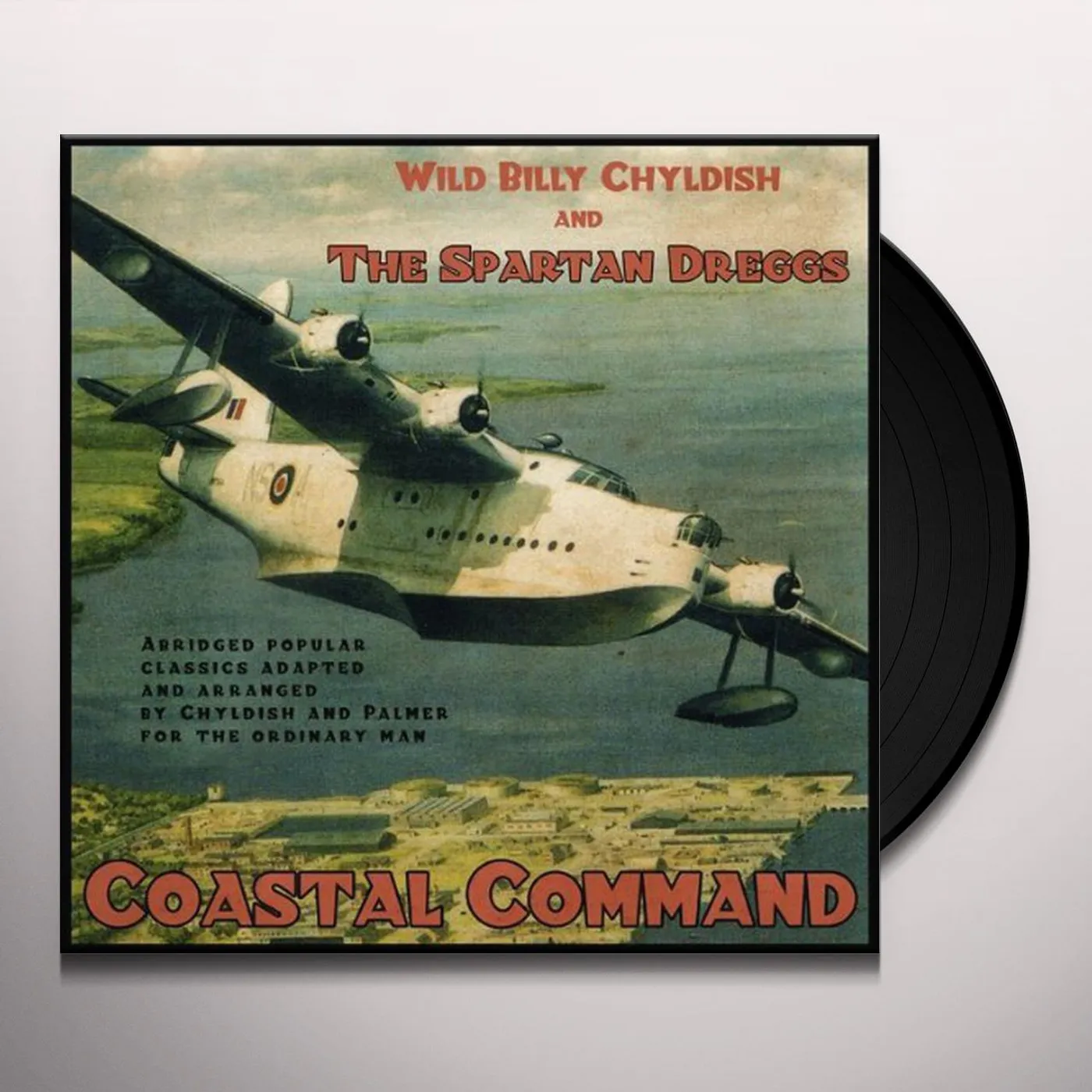 Wild Billy Childish & The Spartan Dreggs Coastal Command Vinyl Record