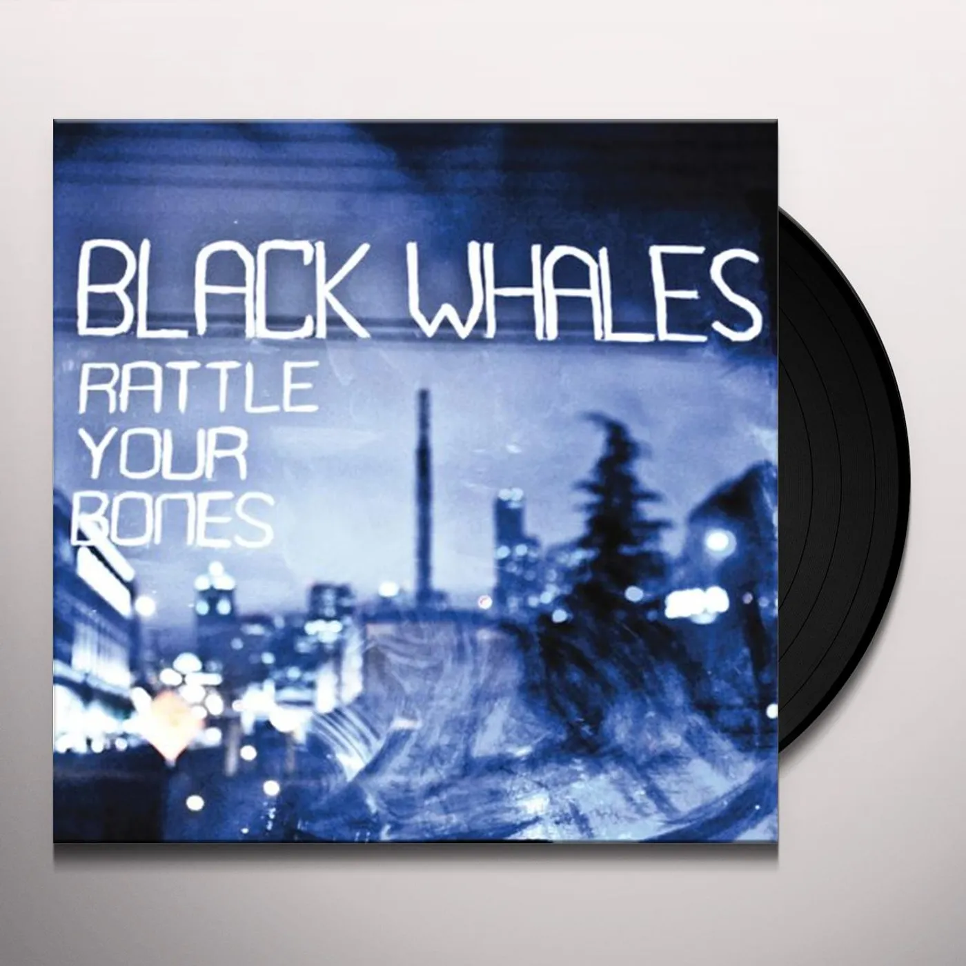 Black Whales RATTLE YER BONES Vinyl Record