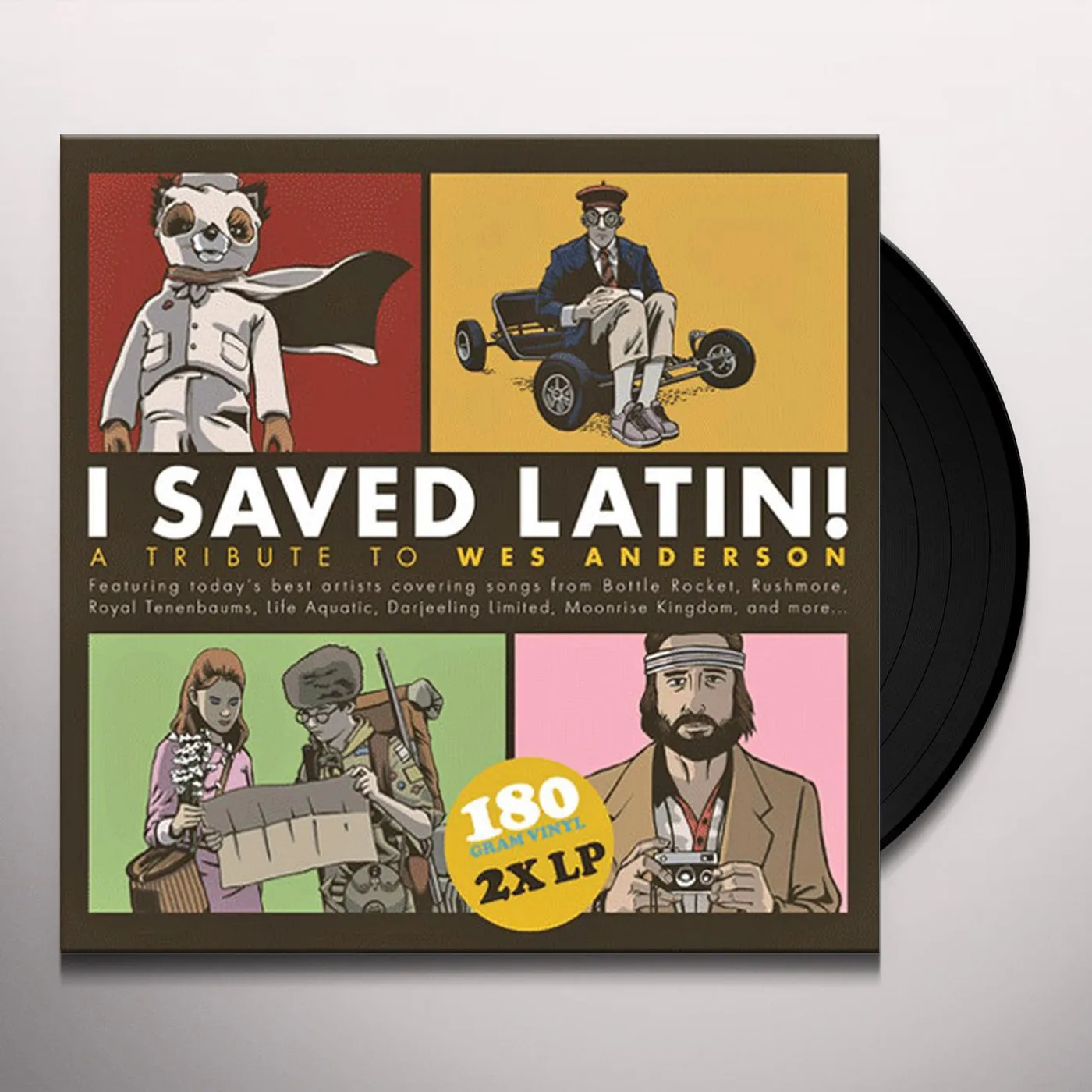 Various Artists  I SAVED LATIN! A TRIBUTE TO WES ANDERSON Vinyl Record