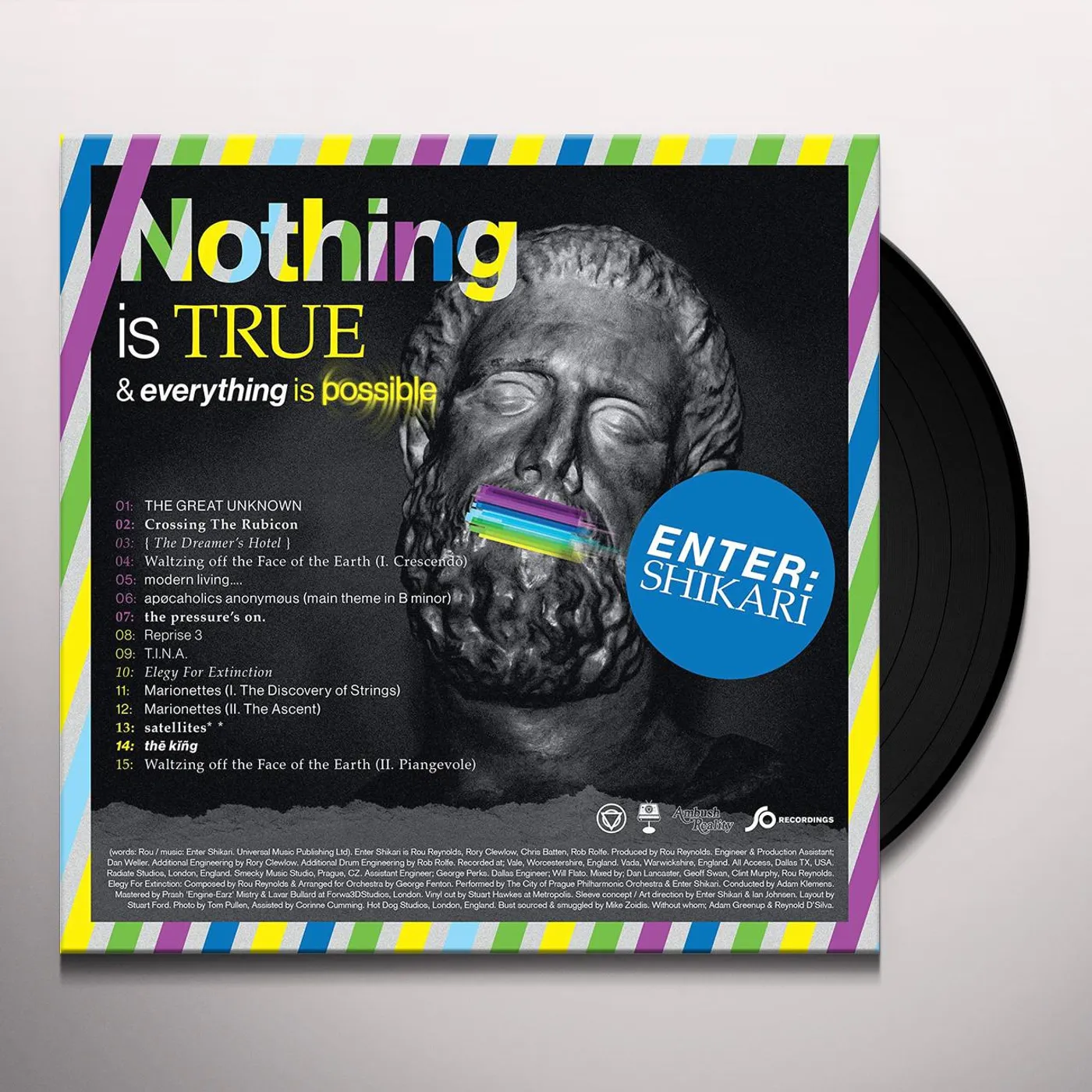 Enter Shikari NOTHING IS TRUE & EVERYTHING IS POSSIBLE Vinyl Record