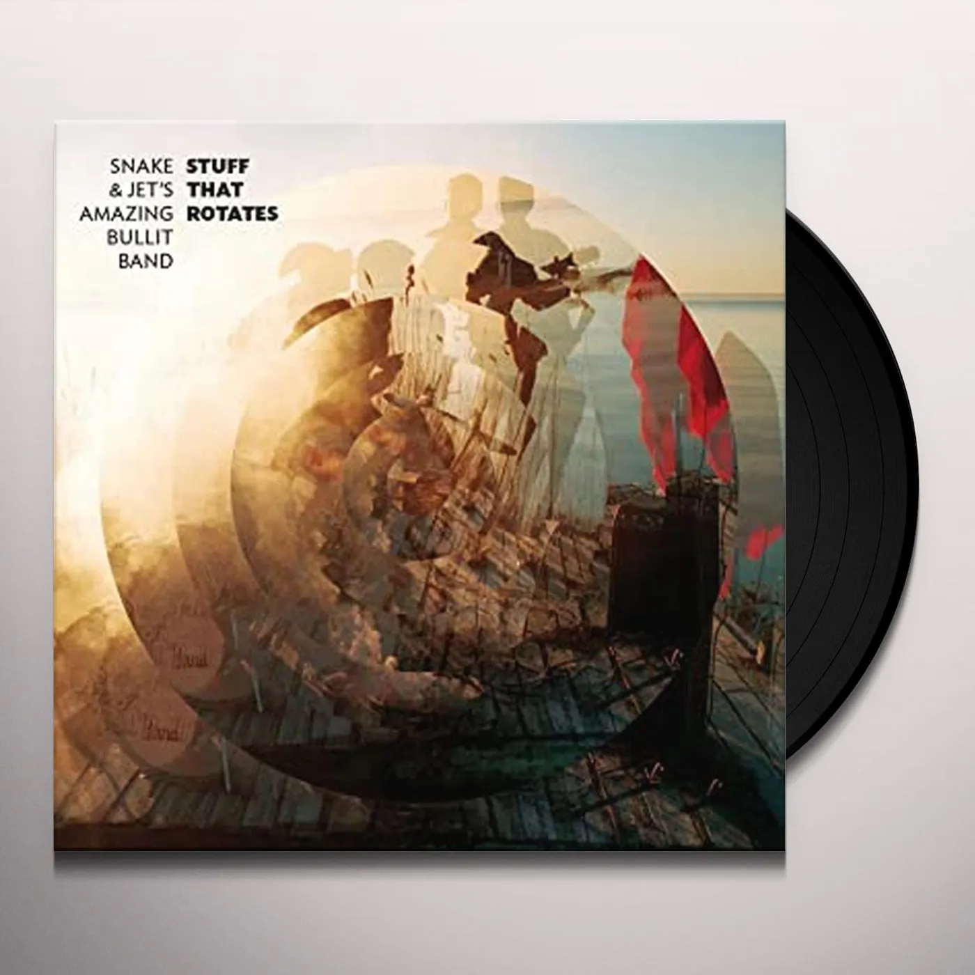 Snake & Jet's Amazing Bullit Band Stuff That Rotates Vinyl Record