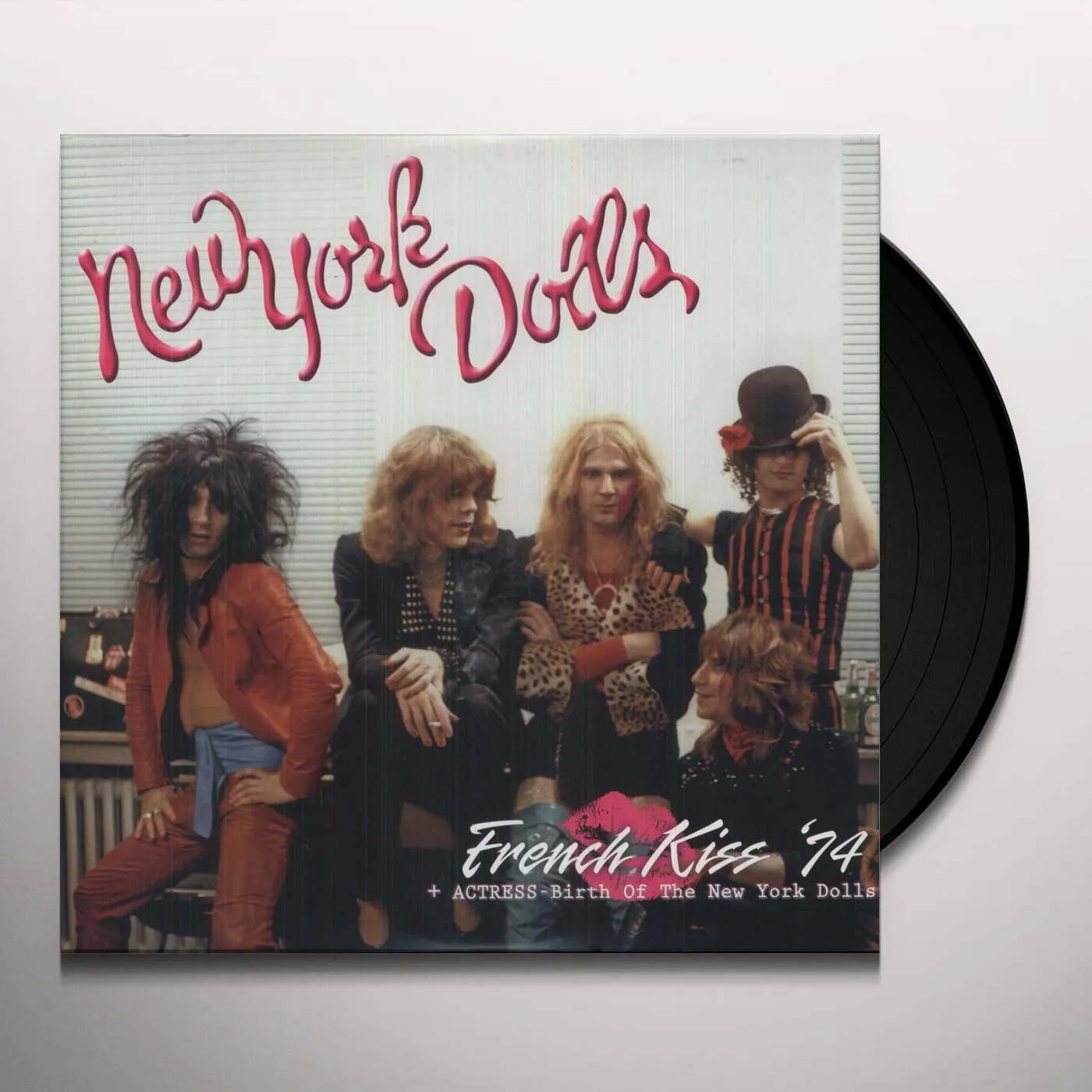 New York Dolls FRENCH KISS 74 + ACTRESS - BIRTH OF THE NEW YORK Vinyl Record