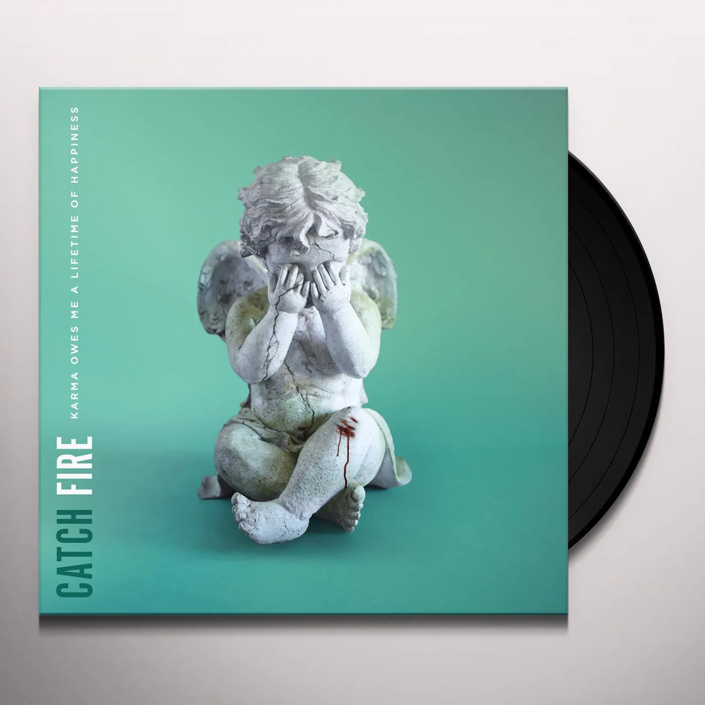 Catch Fire Karma Owes Me a Lifetime of Happiness Vinyl Record