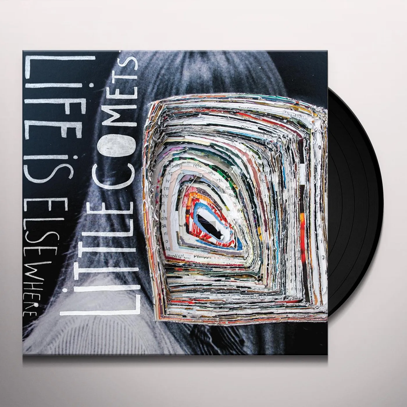 Little Comets Life Is Elsewhere Vinyl Record