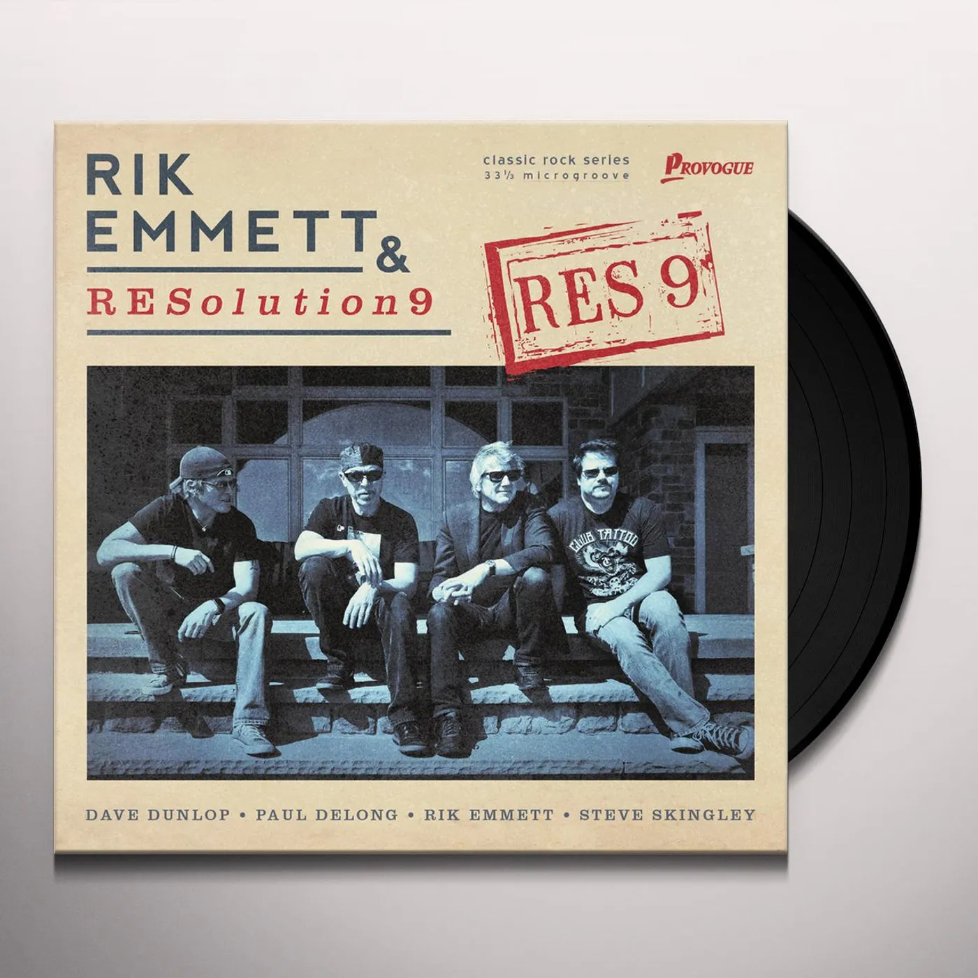 Rik Emmett & Resolution 9 RES9 Vinyl Record