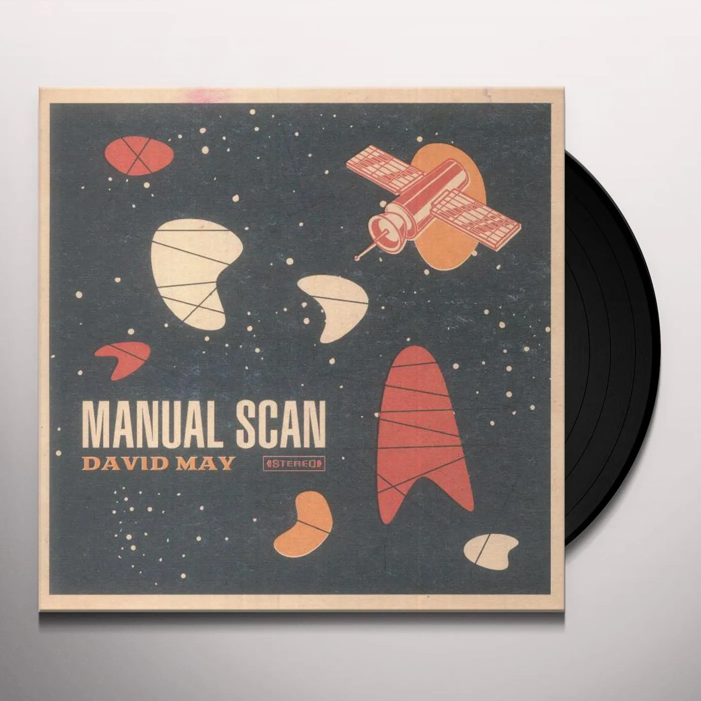 Manual Scan DAVID MAY Vinyl Record