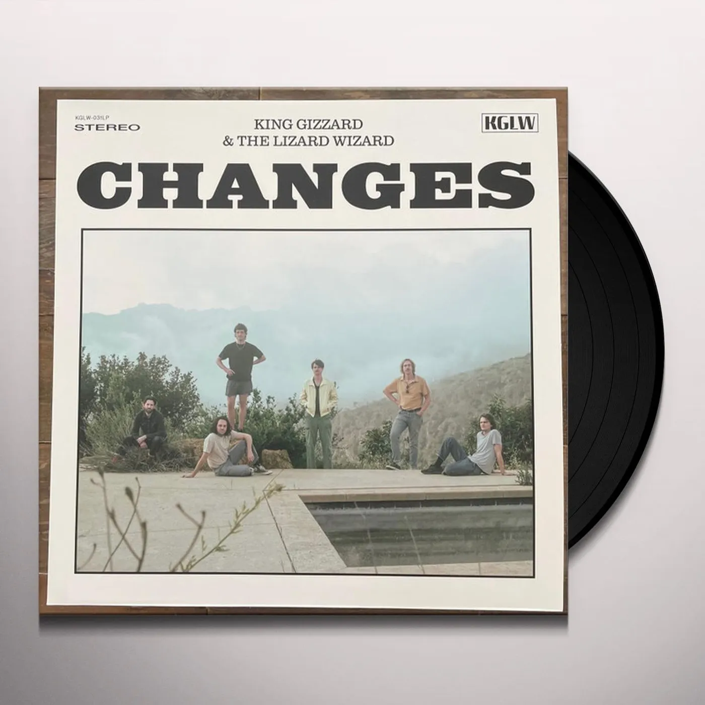 King Gizzard & The Lizard Wizard CHANGES (EDGE OF THE WATERFALL EDITION VINYL) Vinyl Record