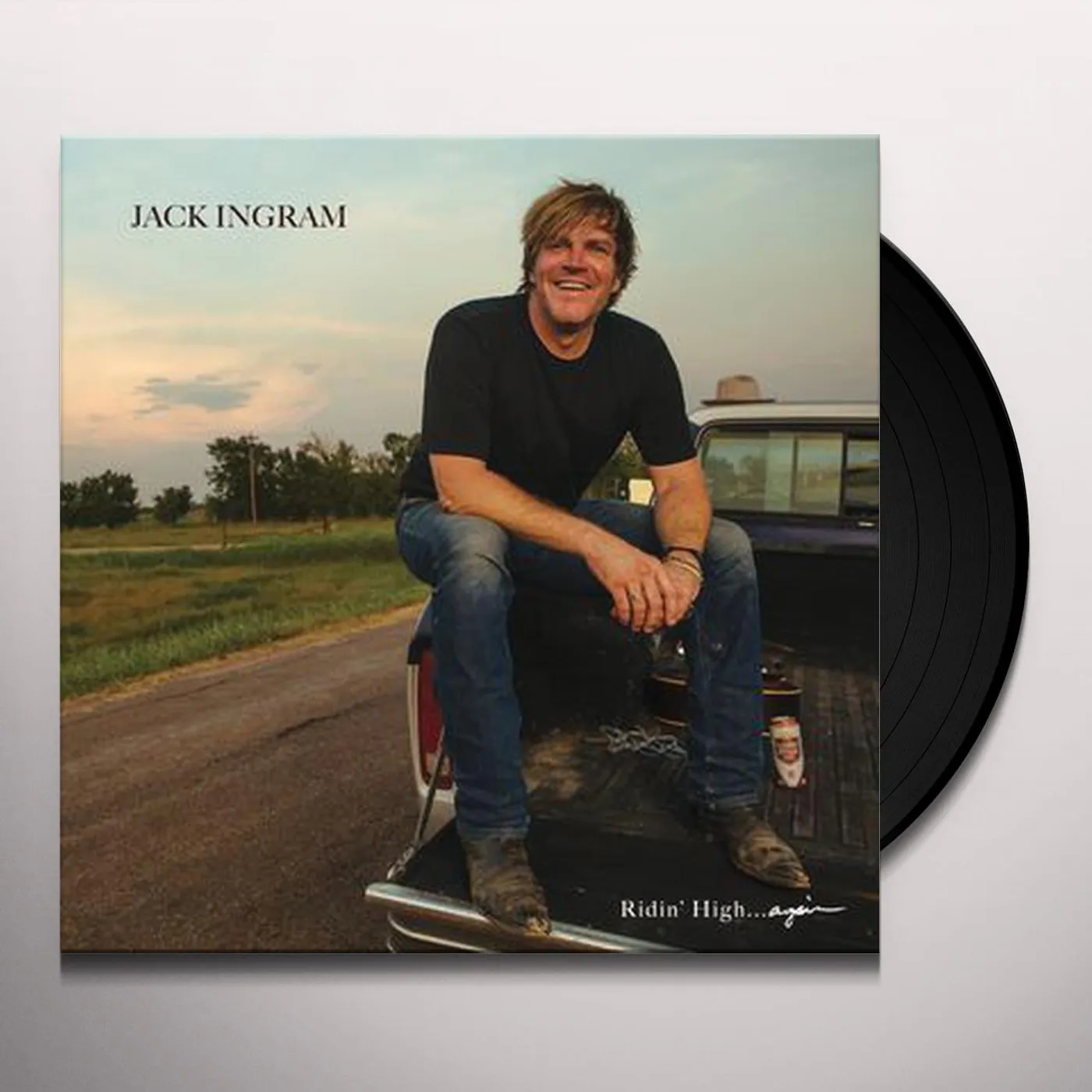Jack Ingram RIDIN' HIGH AGAIN Vinyl Record