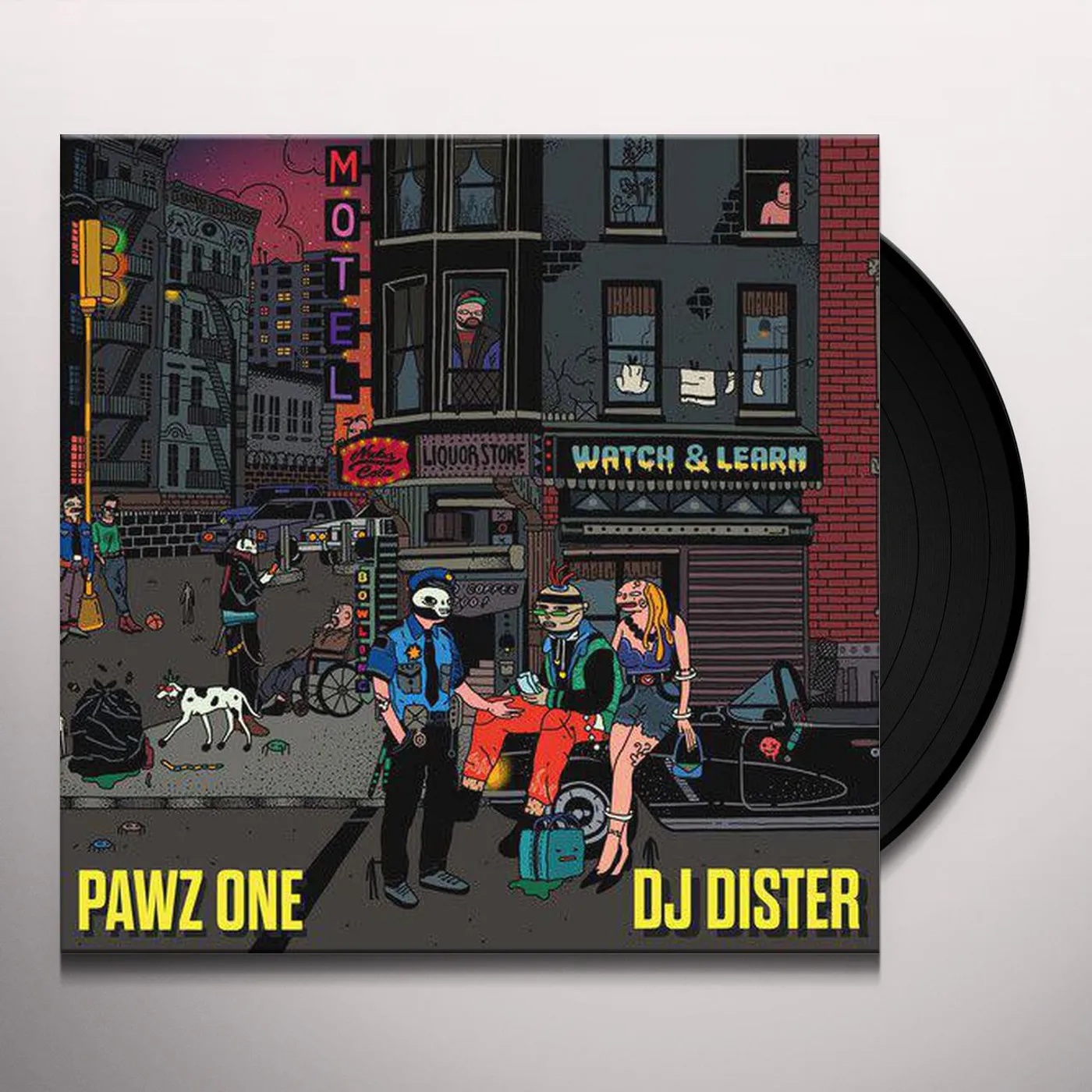 Pawz One & Dj Dister Watch & Learn Vinyl Record