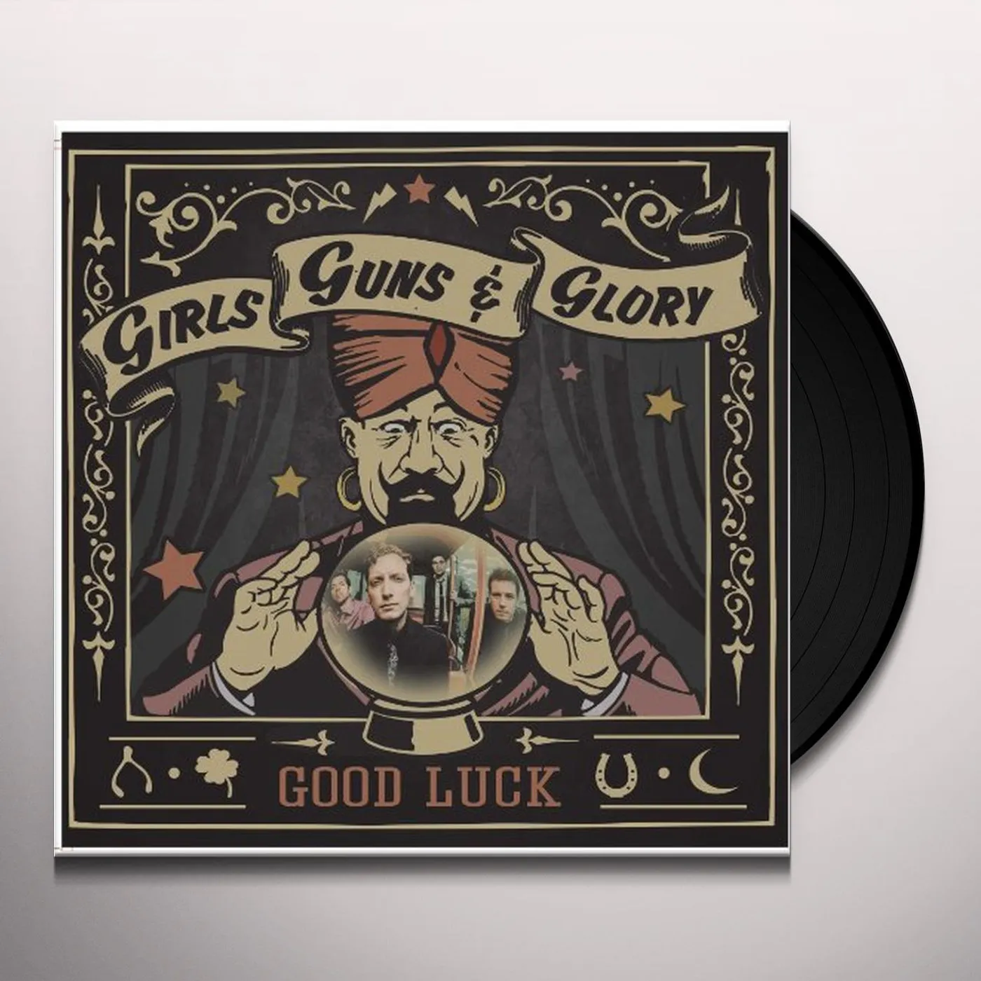Girls Guns & Glory GOOD LUCK Vinyl Record