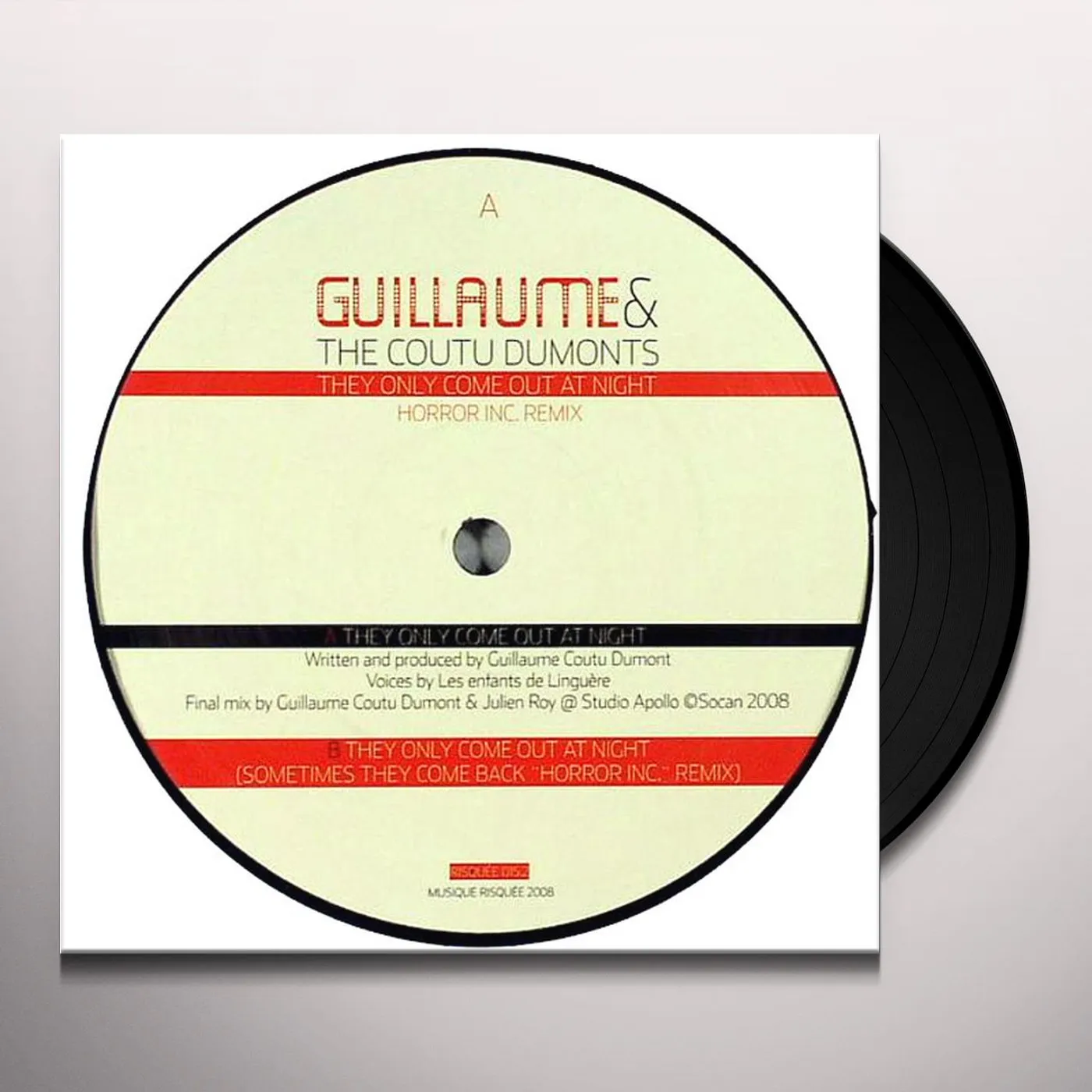 Guillaume & The Coutu Dumonts 95837 THEY ONLY COME OUT AT NIGHT Vinyl Record