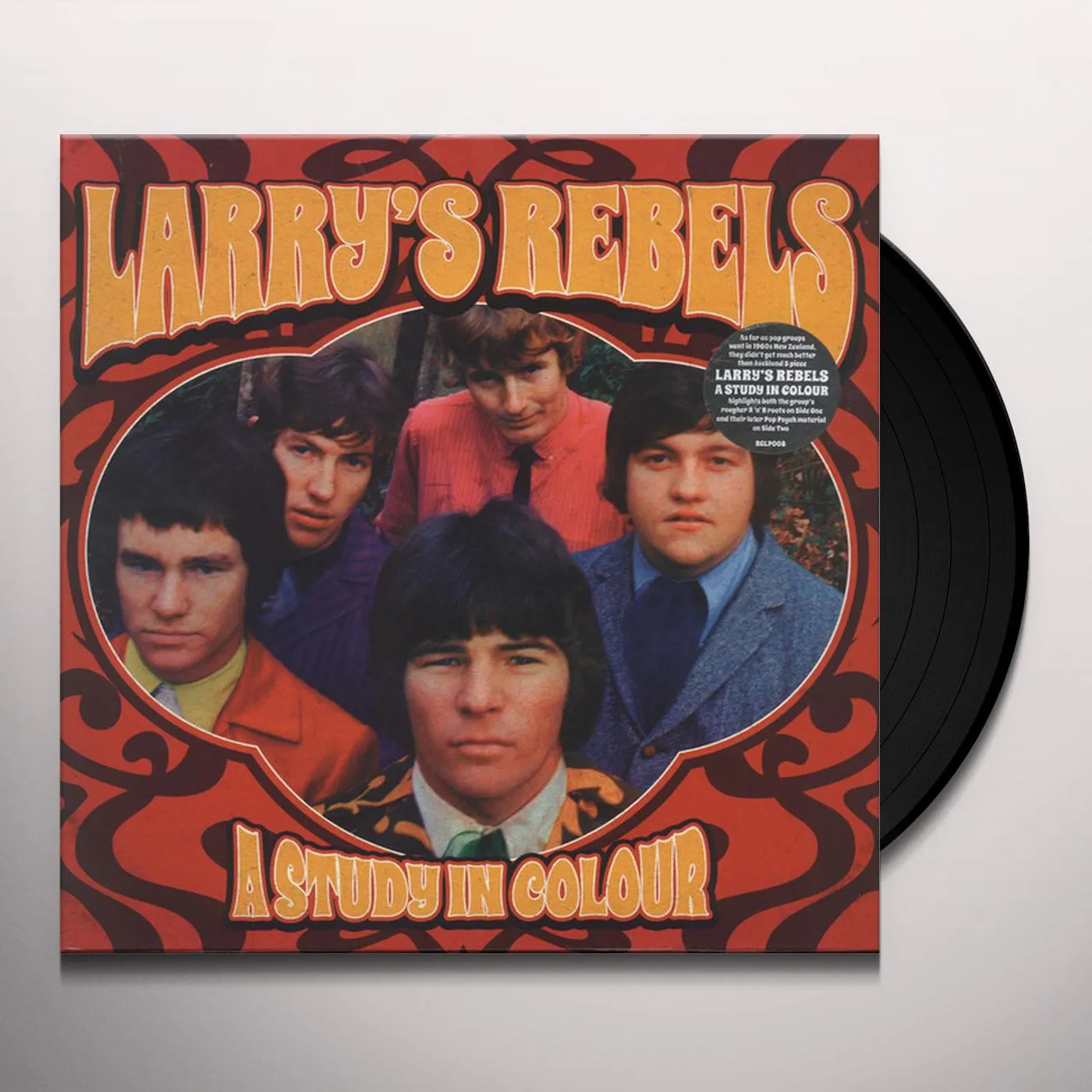 Larry's Rebels STUDY IN COLOUR Vinyl Record