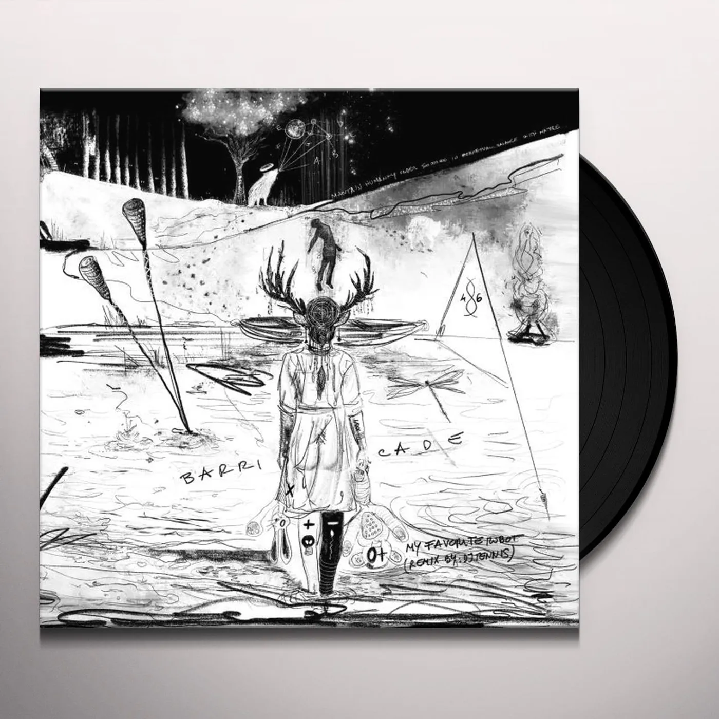 My Favorite Robot Barricade Vinyl Record