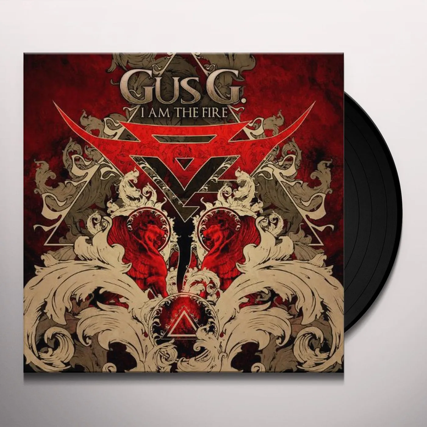 Gus G. I AM THE FIRE Vinyl Record - UK Release