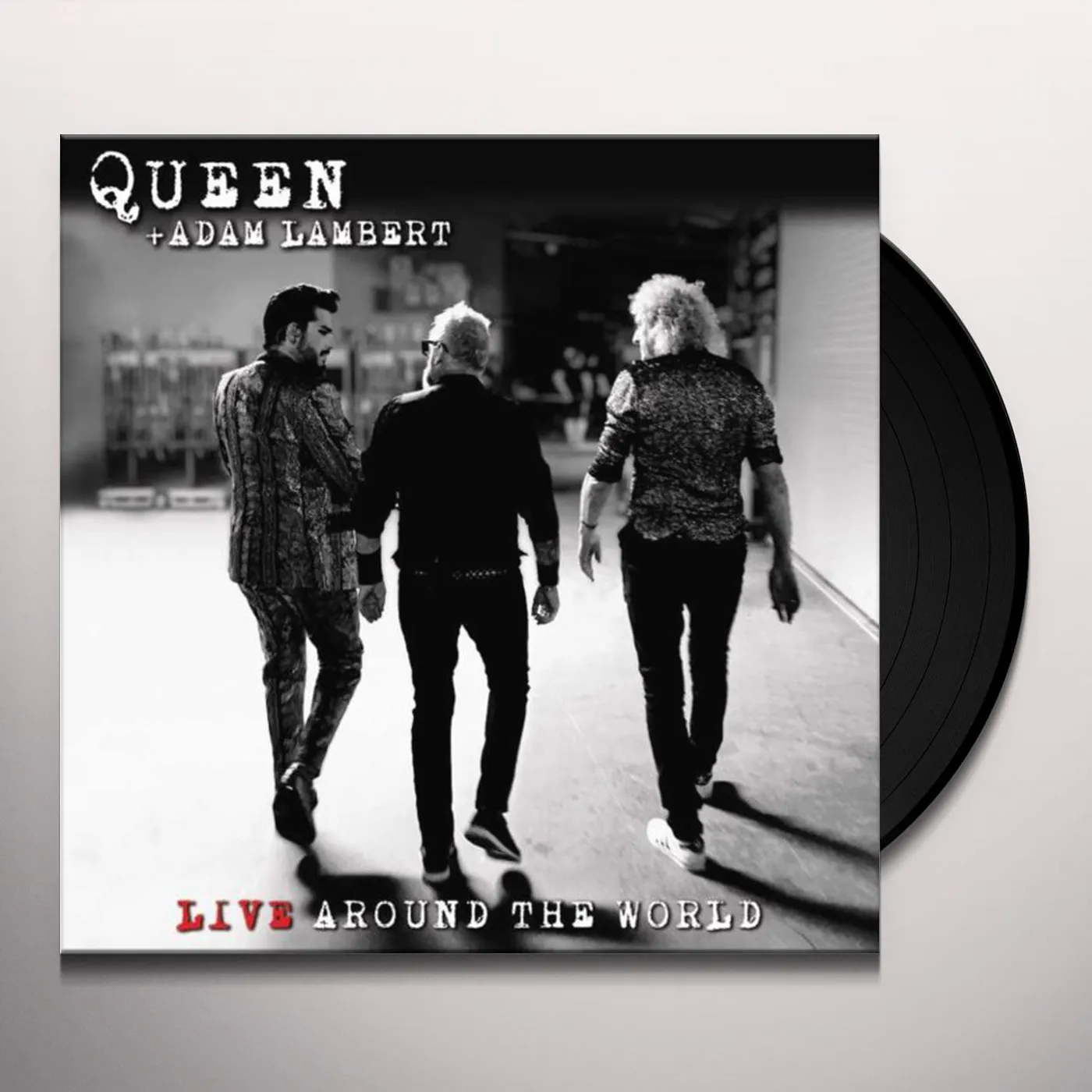Queen / Adam Lambert Live Around The World Vinyl Record