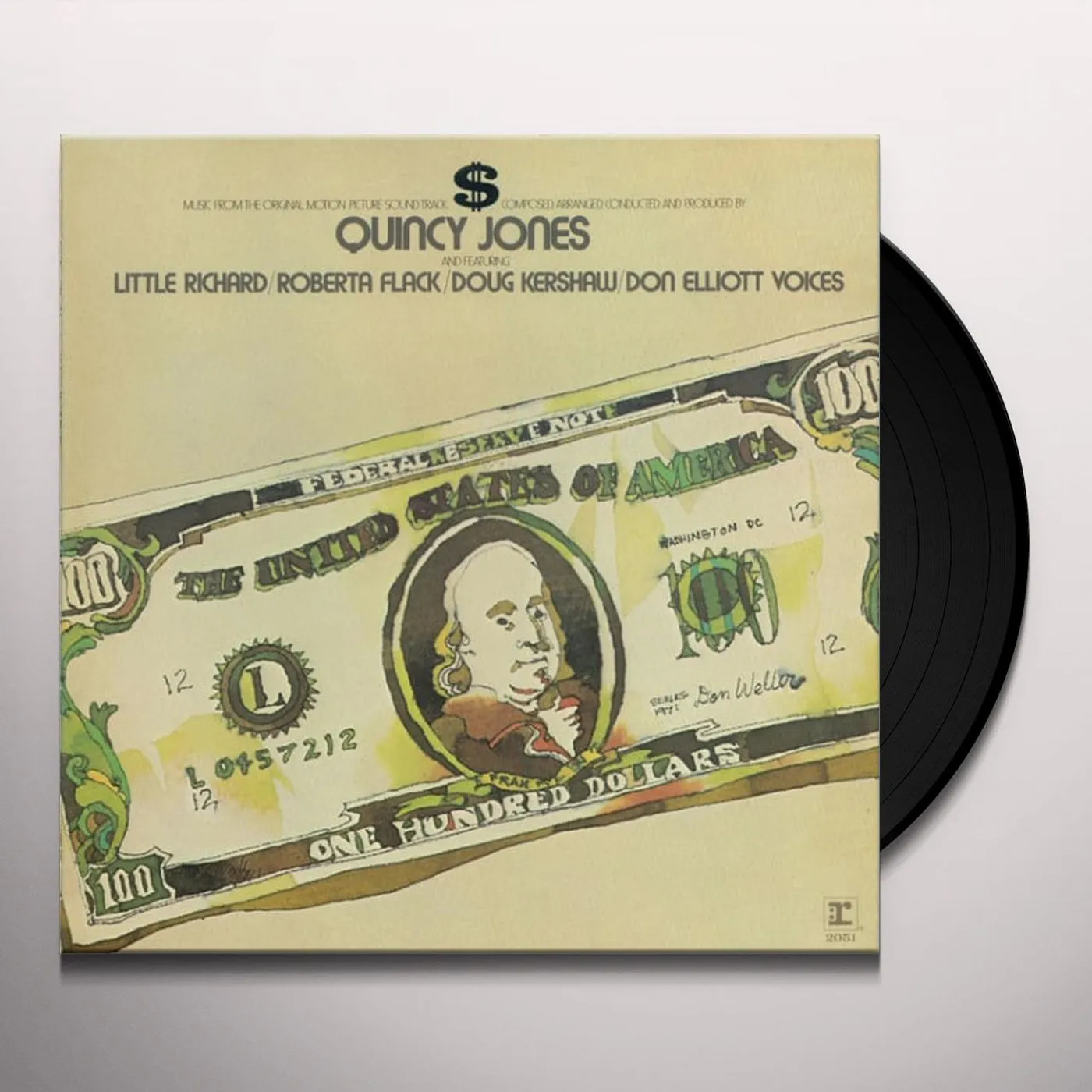 Quincy Jones $ - Original Soundtrack Vinyl Record