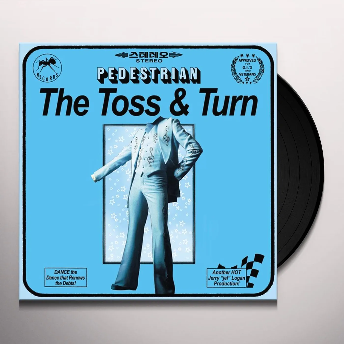 Pedestrian The Toss & Turn   12 Vinyl Record