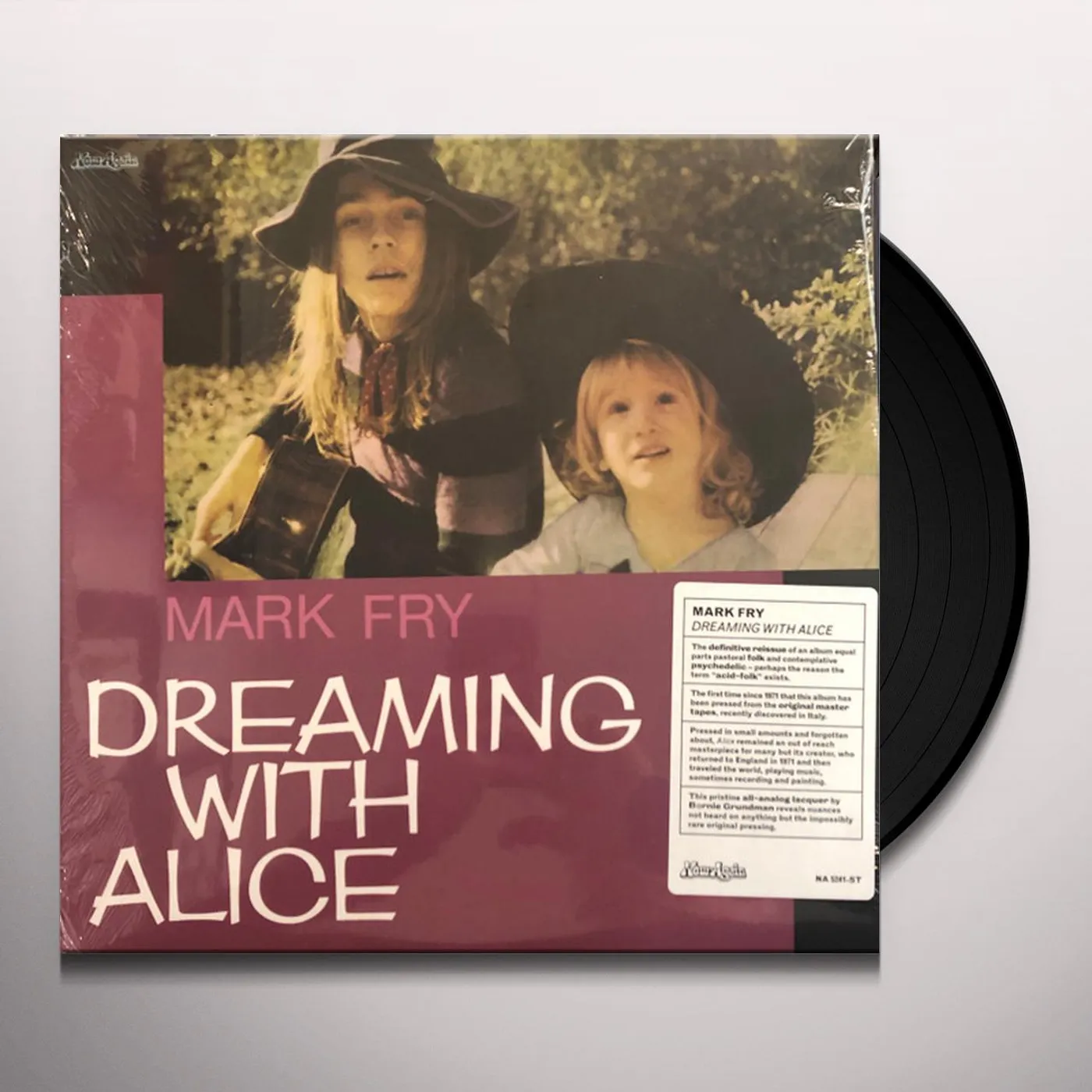 Mark Fry DREAMING WITH ALICE Vinyl Record