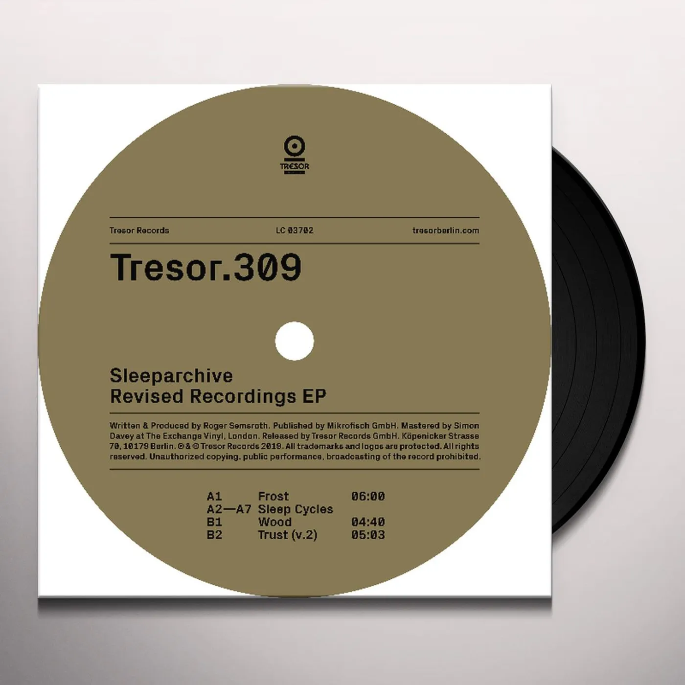 Sleeparchive Revised Recordings Vinyl Record