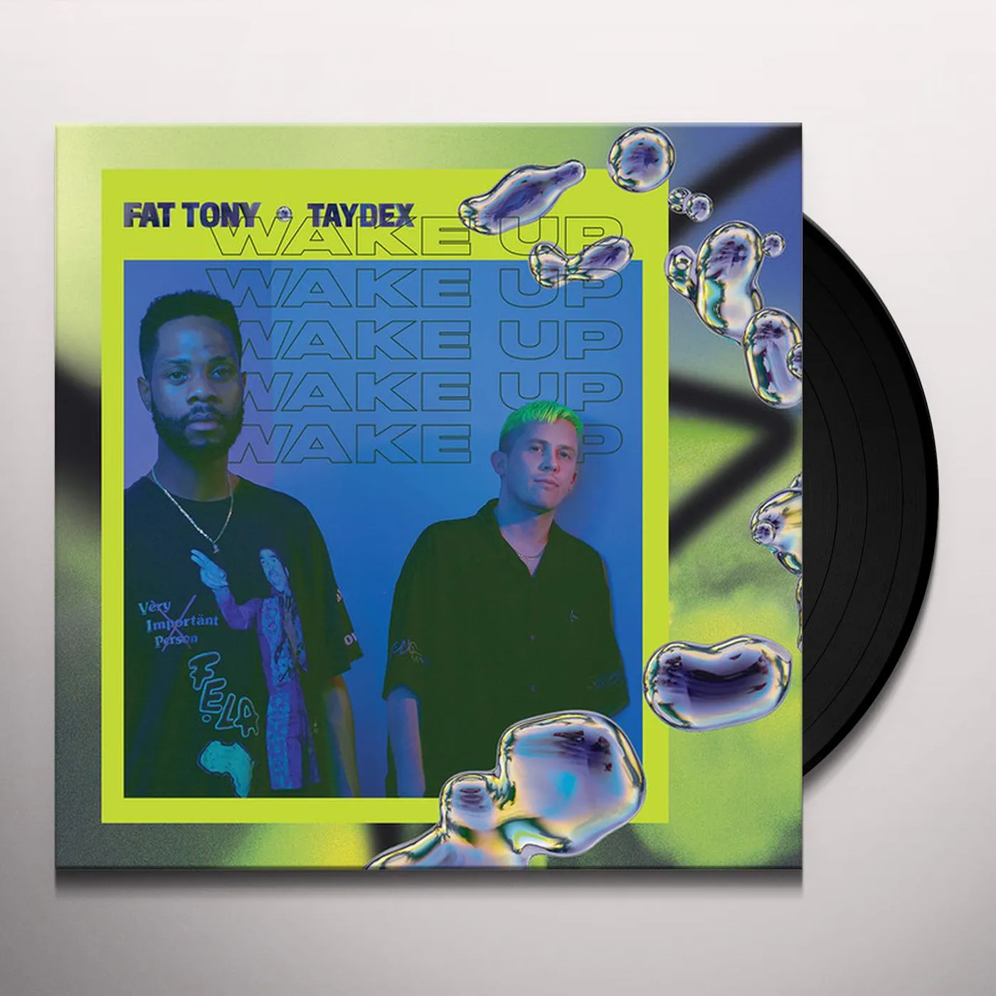 Fat Tony & Taydex WAKE UP Vinyl Record