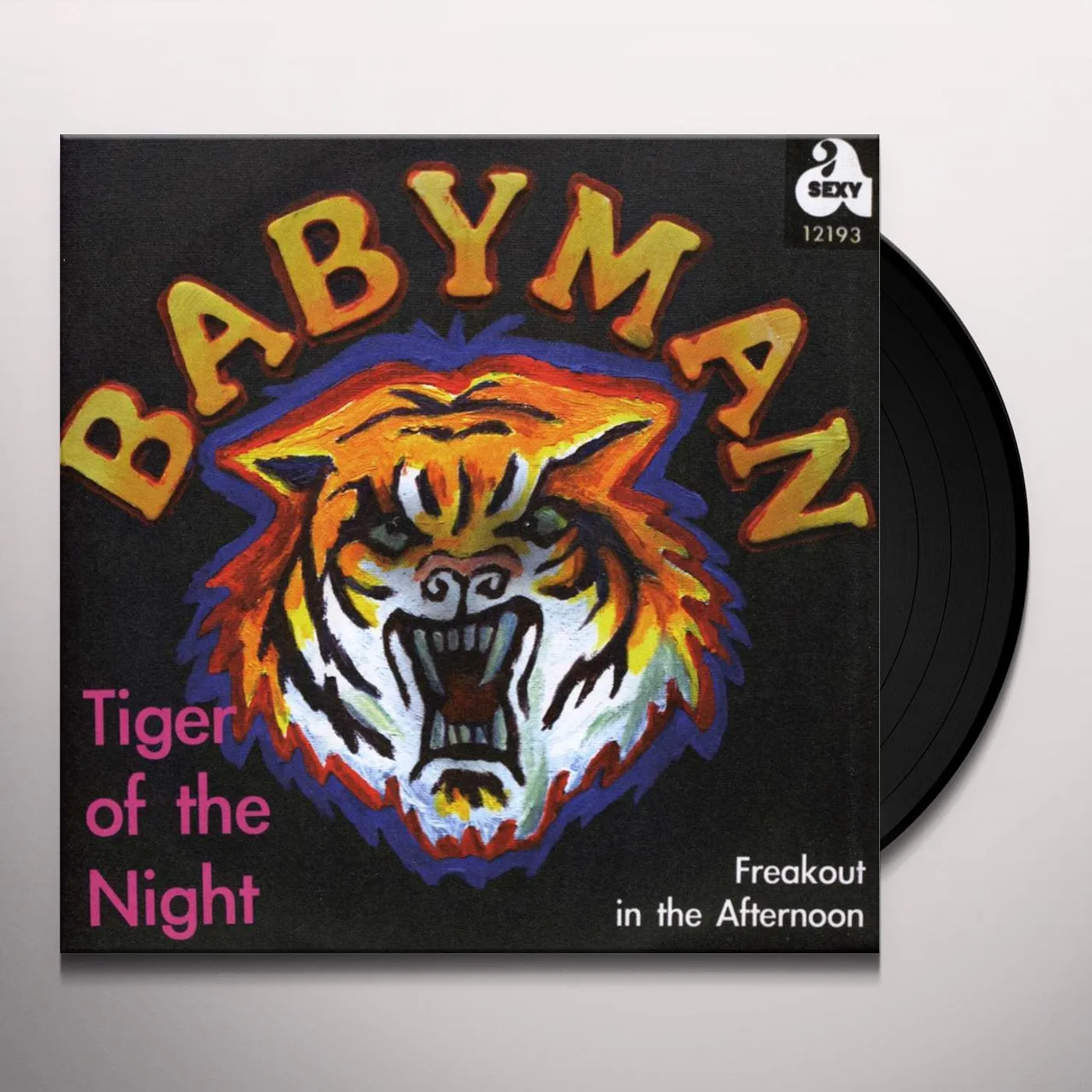 Babyman TIGER OF THE NIGHT Vinyl Record