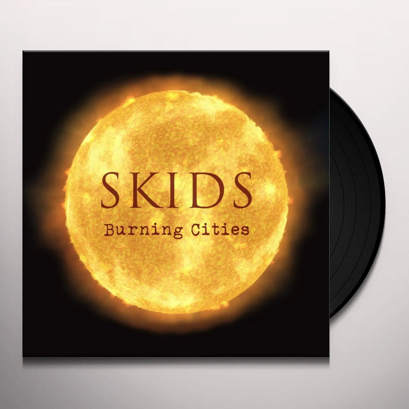 Skids Burning Cities Vinyl Record