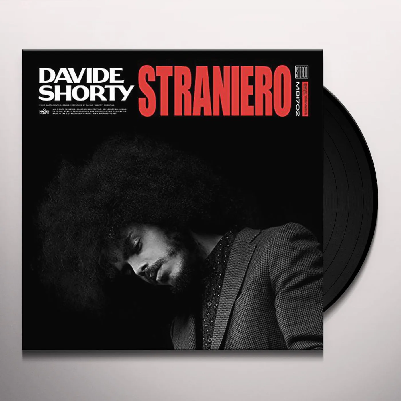 Davide Shorty Straniero Vinyl Record