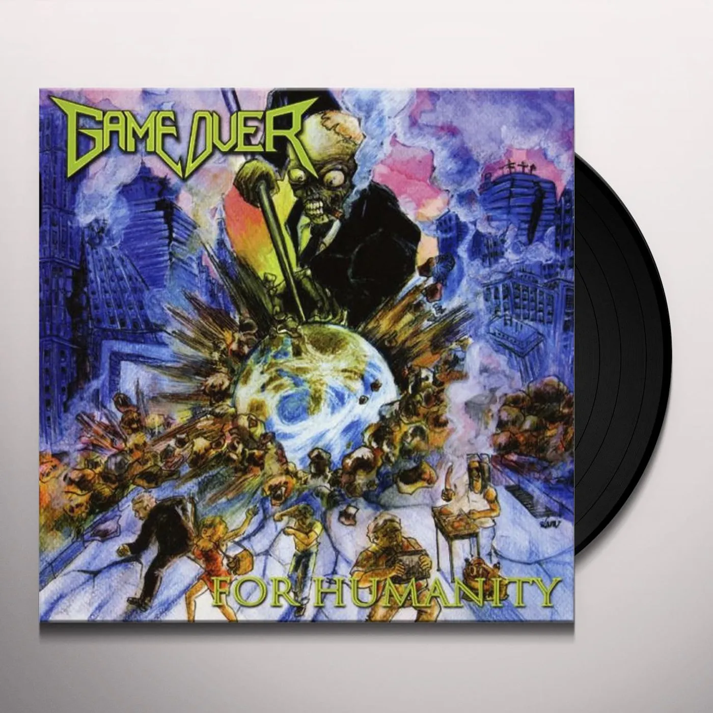 Game Over FOR HUMANITY (X ANNIVERSARY) Vinyl Record
