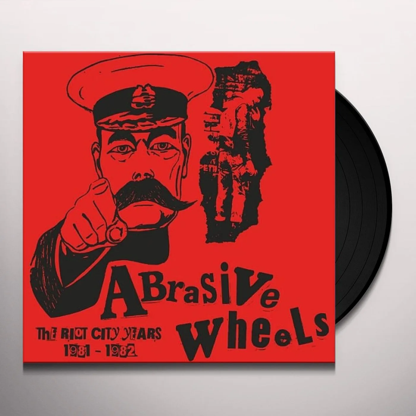 Abrasive Wheels RIOT CITY YEARS 1981-1982 Vinyl Record