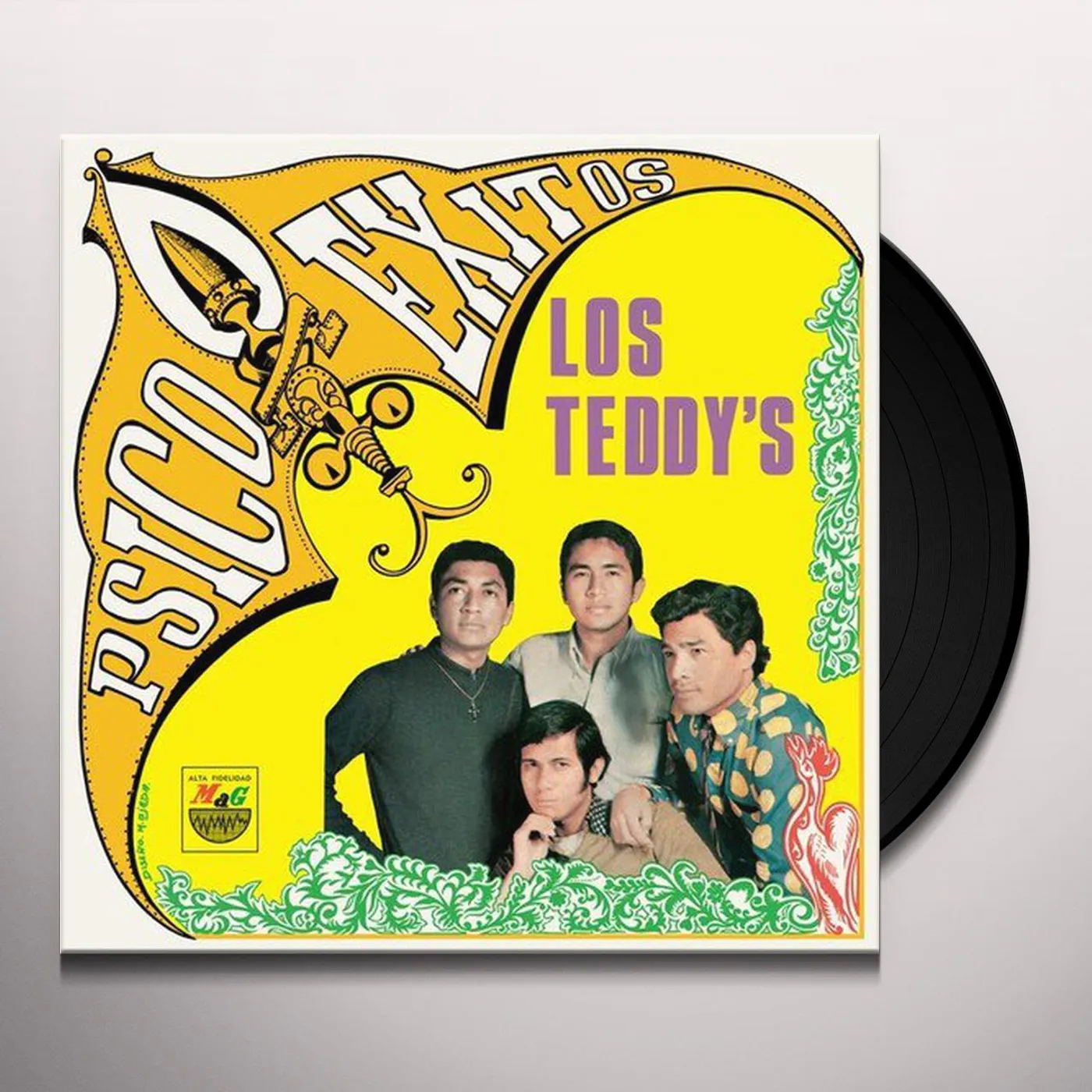 Los Teddy’s DOCE PSICOEXITOS Vinyl Record