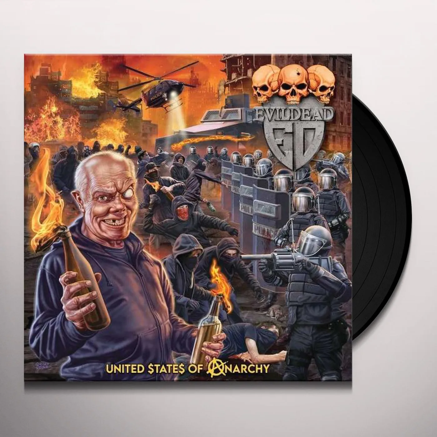 Evildead United States Of Anarchy Vinyl Record